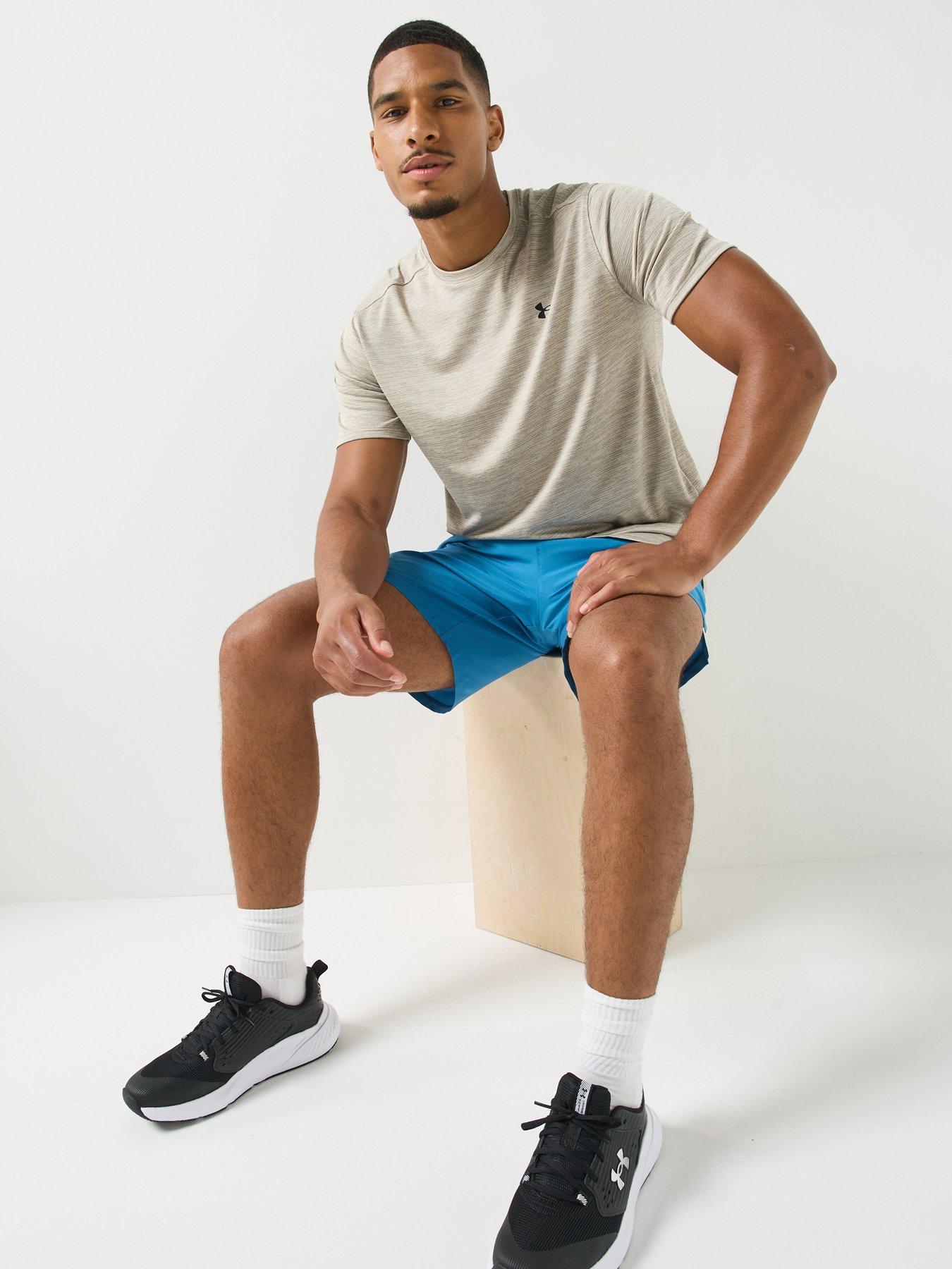 Image 3 of 5 of UNDER ARMOUR Mens Training Tech Vent T-shirt - Beige