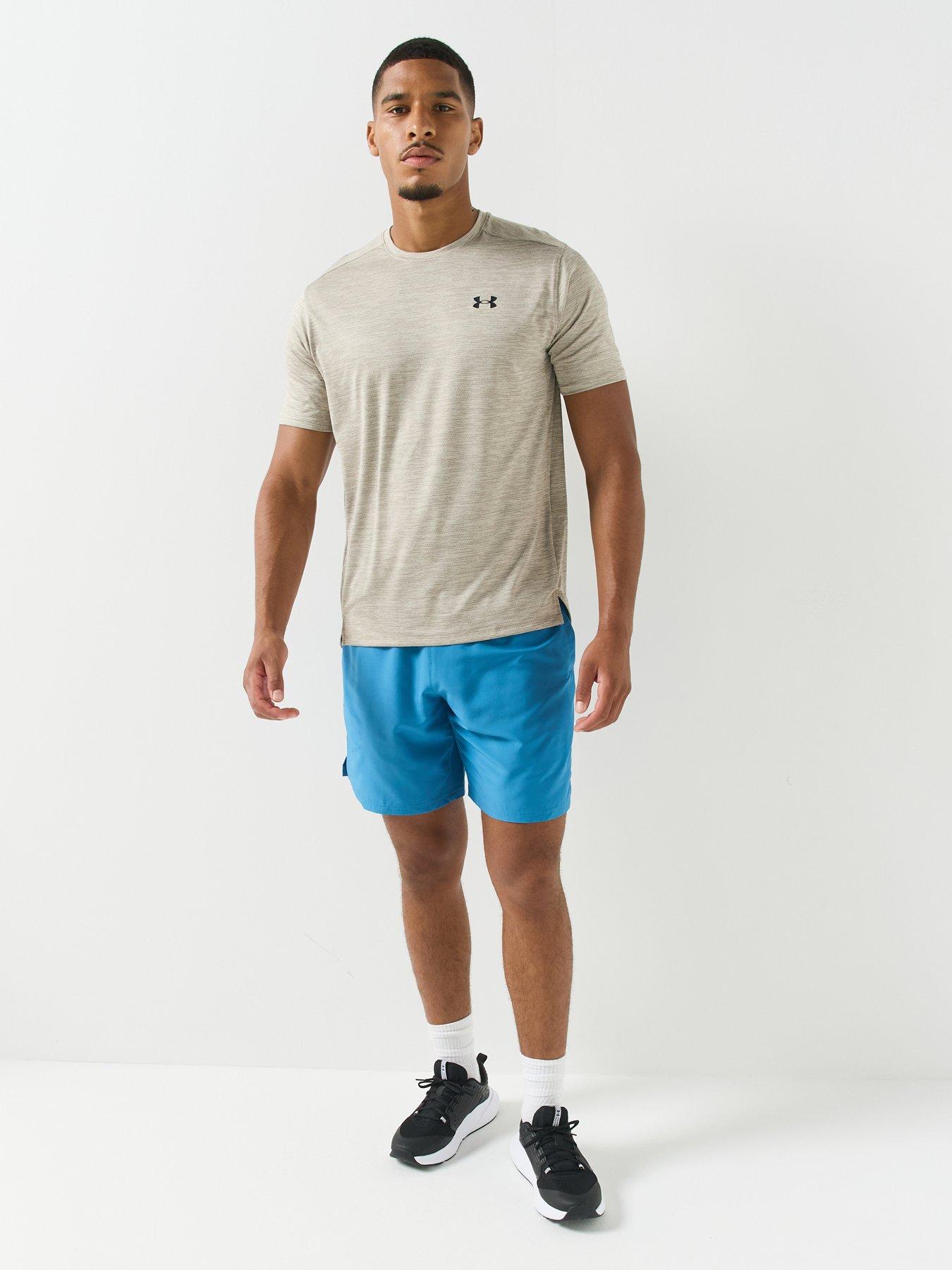 Image 4 of 5 of UNDER ARMOUR Mens Training Tech Vent T-shirt - Beige