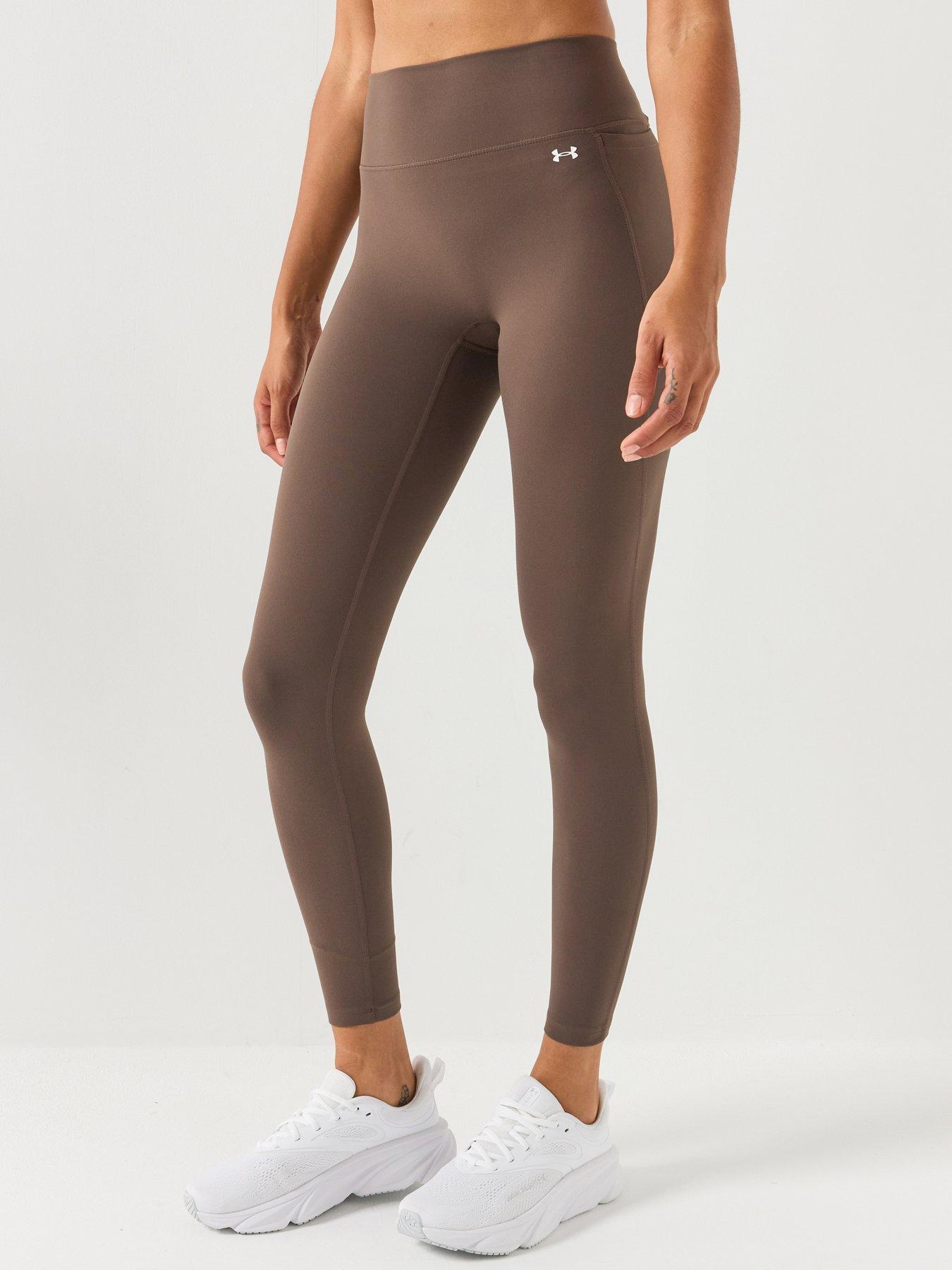 UNDER ARMOUR Women's High-Rise Training Leggings - Brown