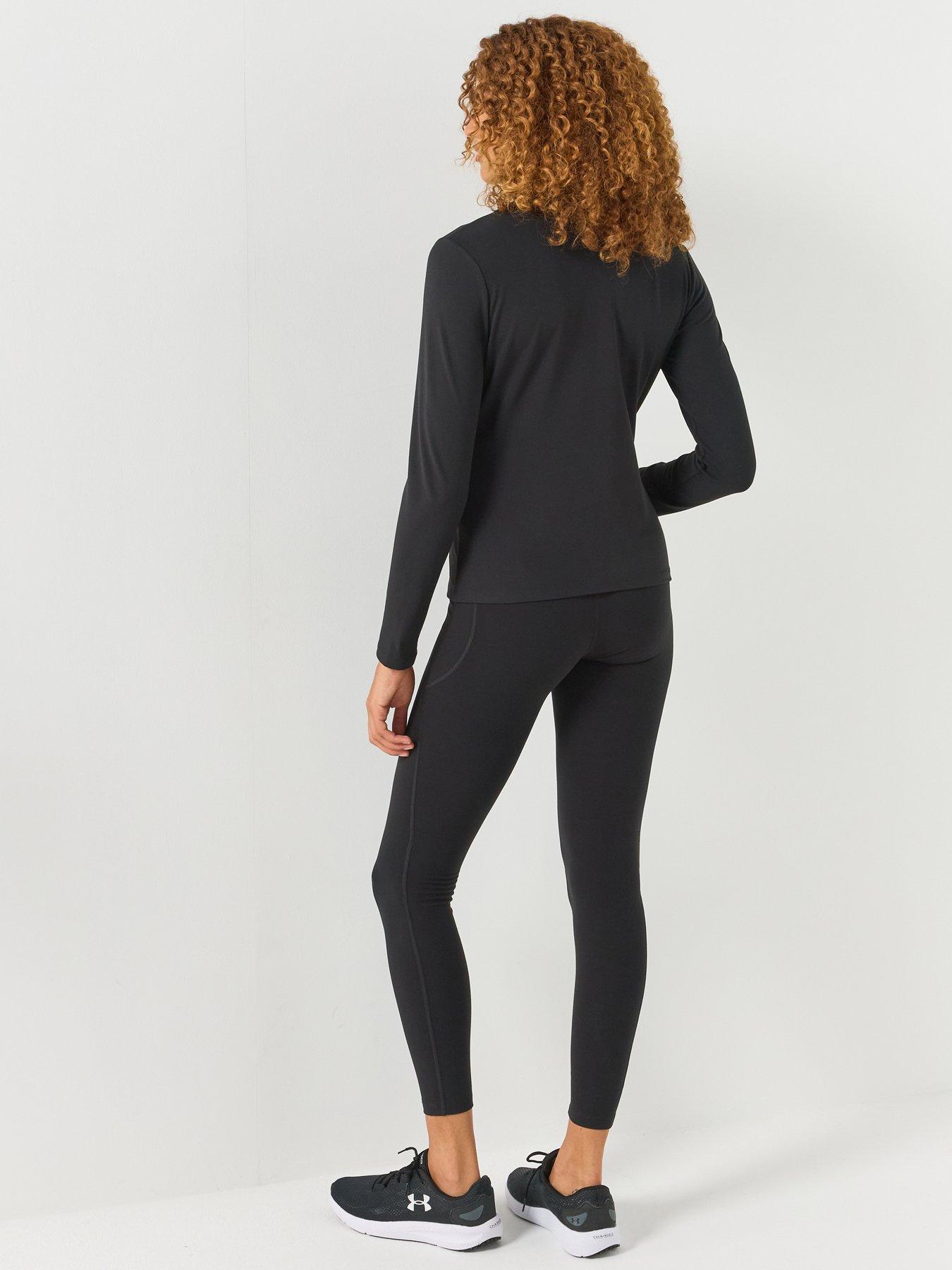 Image 6 of 6 of UNDER ARMOUR Women's Full-Length Training Leggings - Black