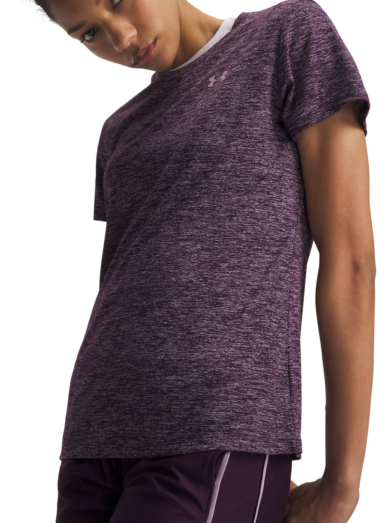 Under Armour Womens Training Tech Lightweight T-Shirt - Purple