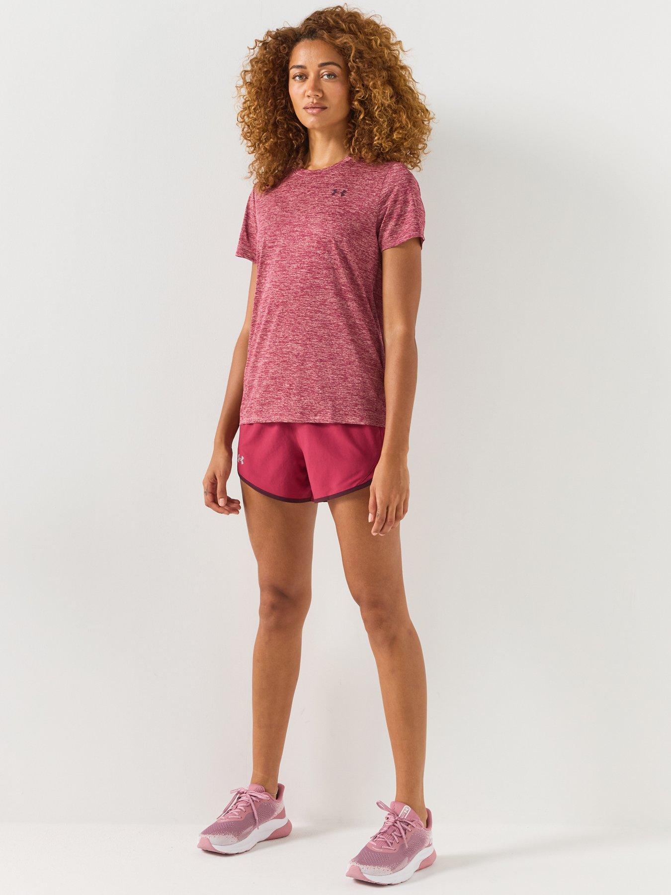 Image 3 of 6 of UNDER ARMOUR Womens Training Tech T-Shirt Crew - Red