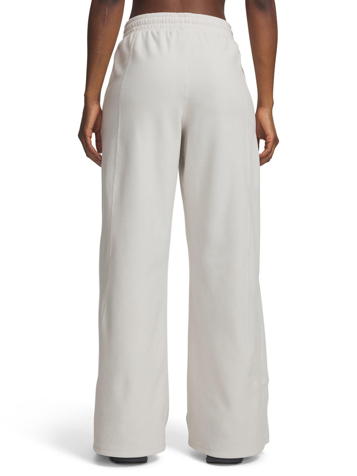 Image 2 of 3 of UNDER ARMOUR Womens Training Performance Fleece Pant - White