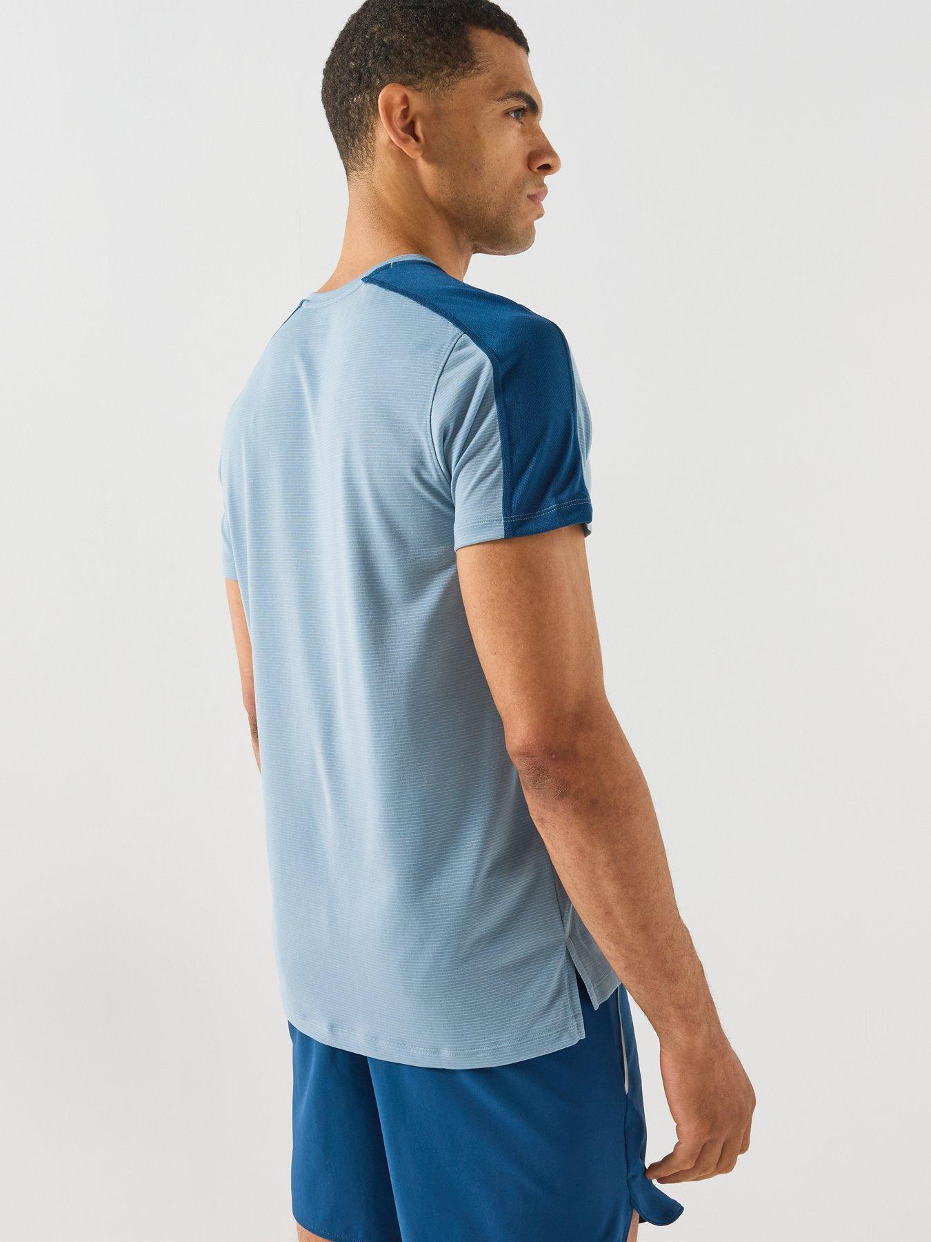 Image 2 of 5 of UNDER ARMOUR Mens Running Velociti Reflect T-Shirt - Blue