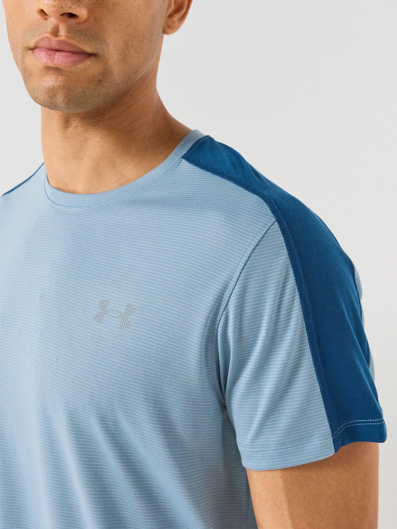 Image 4 of 5 of UNDER ARMOUR Mens Running Velociti Reflect T-Shirt - Blue