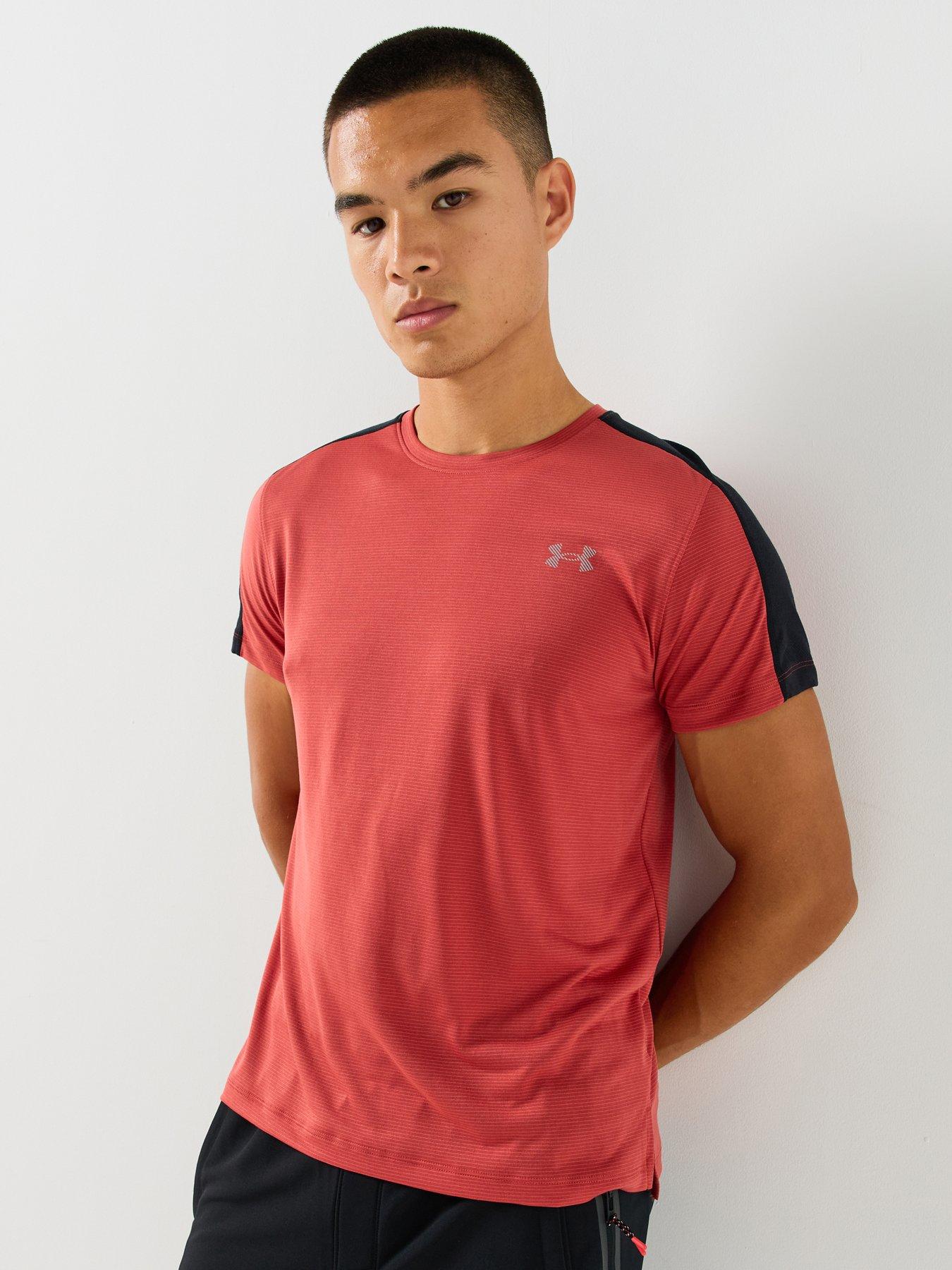 Image 1 of 6 of UNDER ARMOUR Mens Running Velociti Reflect T-shirt - Red