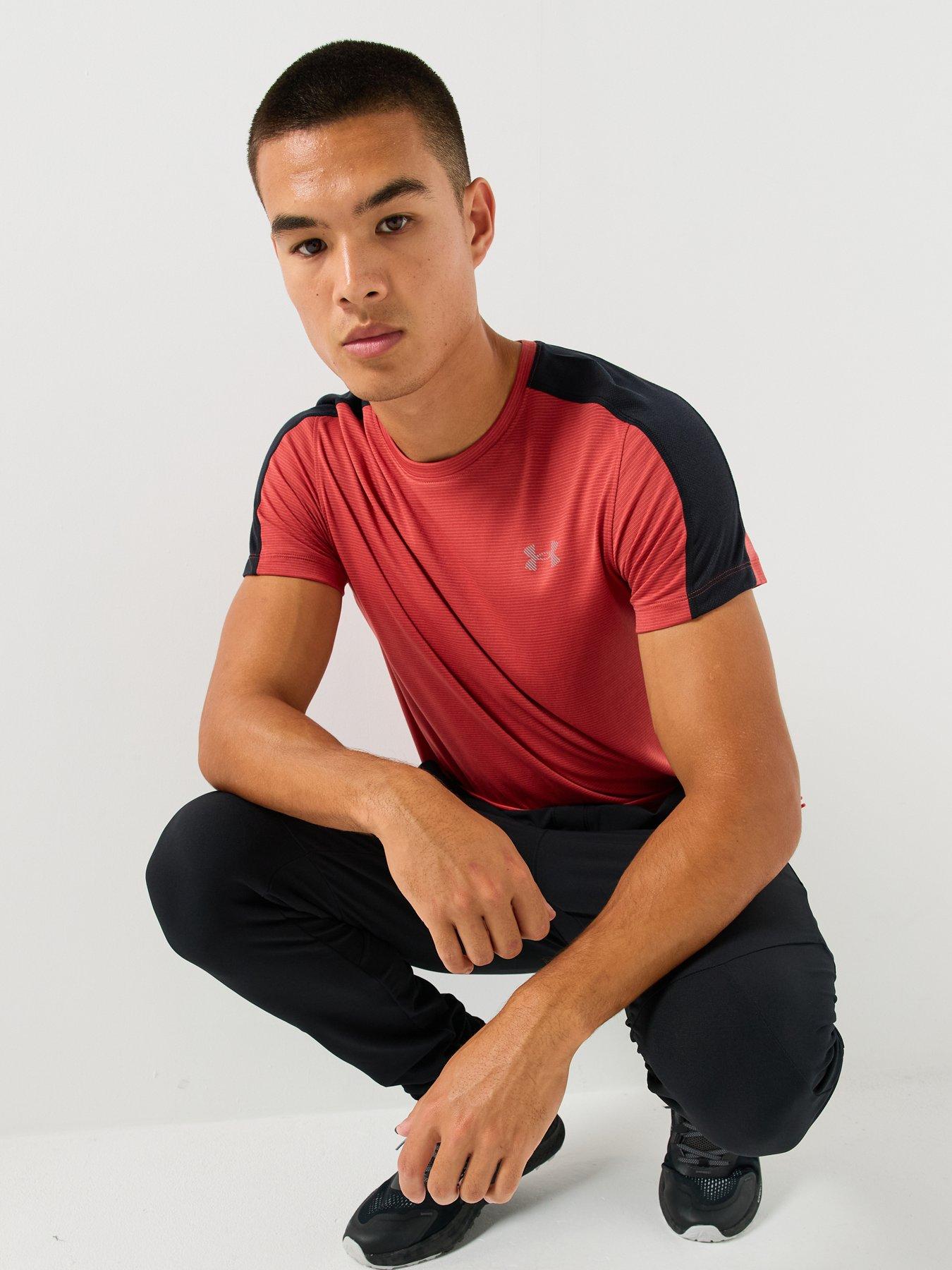 Image 5 of 6 of UNDER ARMOUR Mens Running Velociti Reflect T-shirt - Red