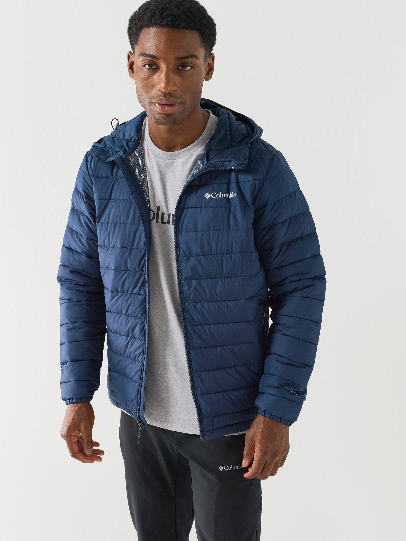 Columbia Men's Powder Lite II Hooded Insulated Jacket - Green