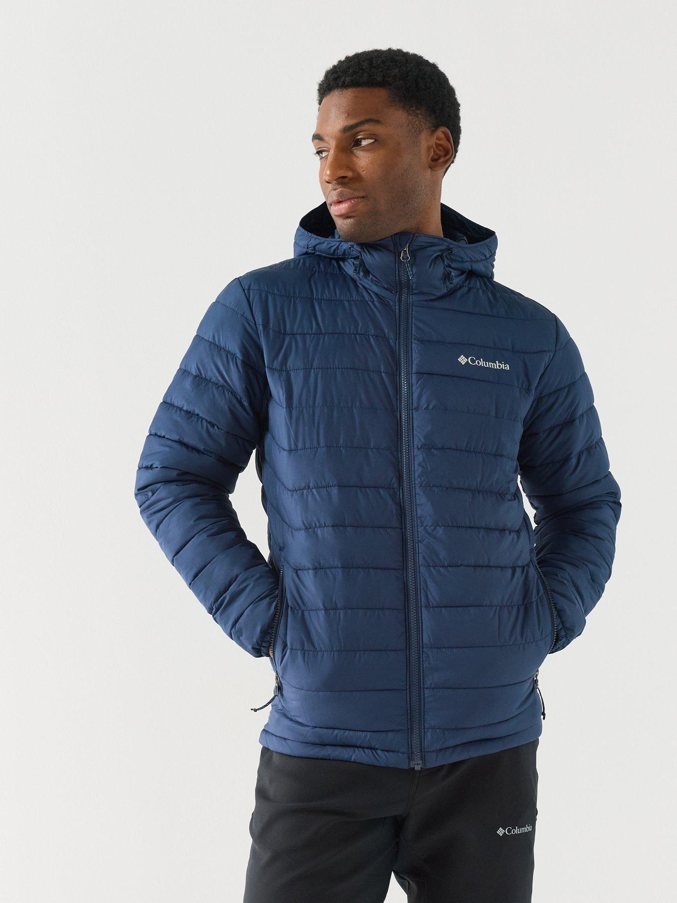 Image 4 of 6 of Columbia Men's Powder Lite II Hooded Insulated Jacket - Green