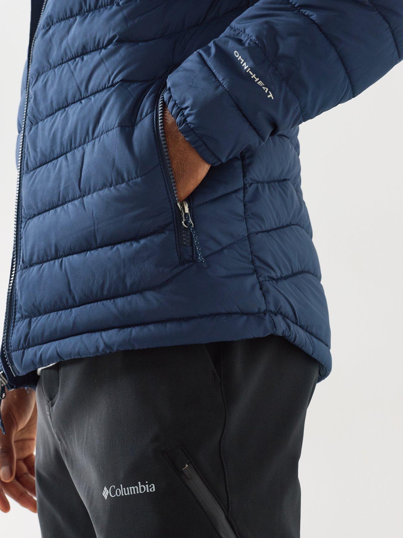 Image 6 of 6 of Columbia Men's Powder Lite II Hooded Insulated Jacket - Green