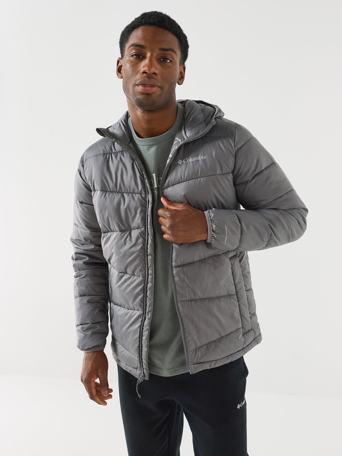 Columbia Men's Five Mile Butte II Hooded Puffer Jacket - City Grey