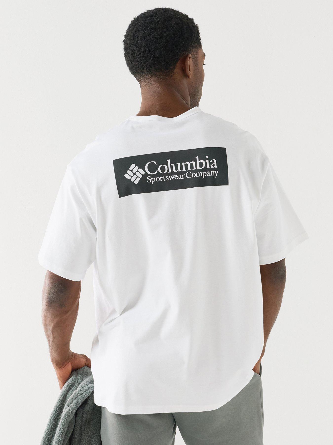 Columbia Men's CSC Heavyweight Back Graphic T-Shirt - White