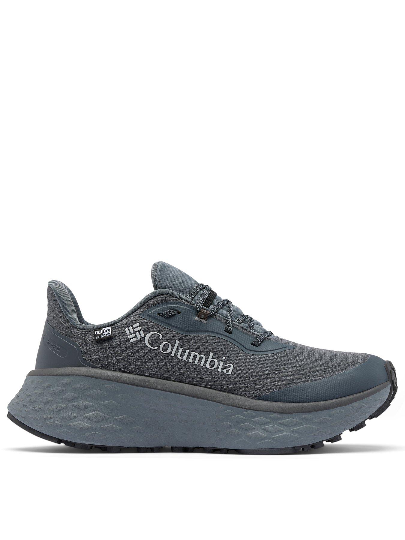 Columbia Mens Konos Trillium Atr Outdry Hiking Shoes - Black