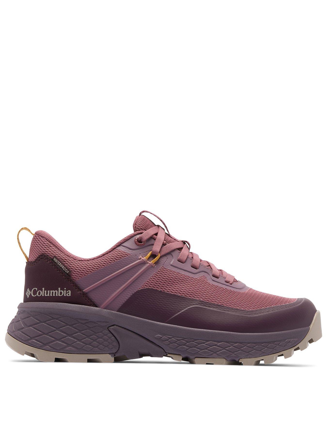 Image 1 of 7 of Columbia Womens Tellurix Peak Waterproof Hiking Shoes - Purple