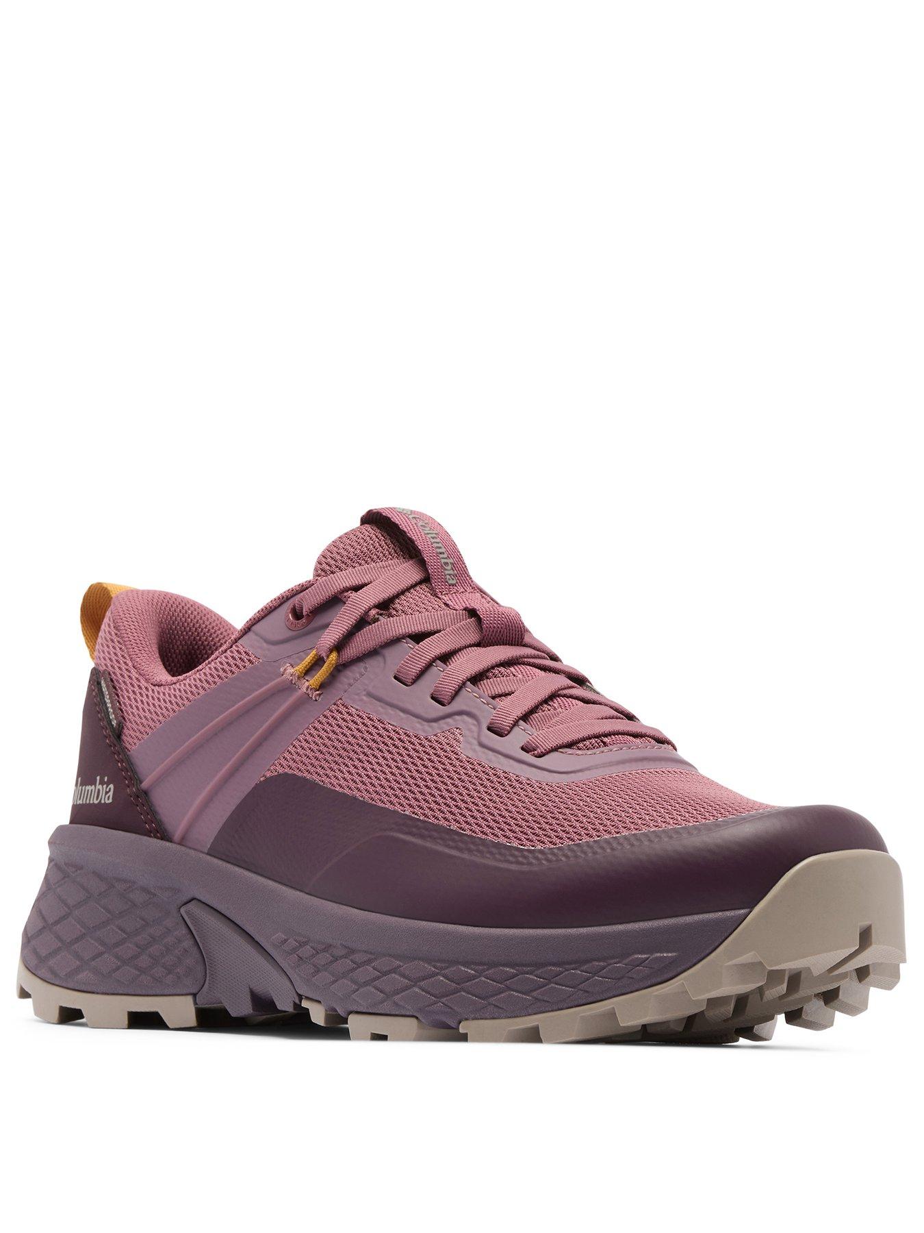Image 2 of 7 of Columbia Womens Tellurix Peak Waterproof Hiking Shoes - Purple