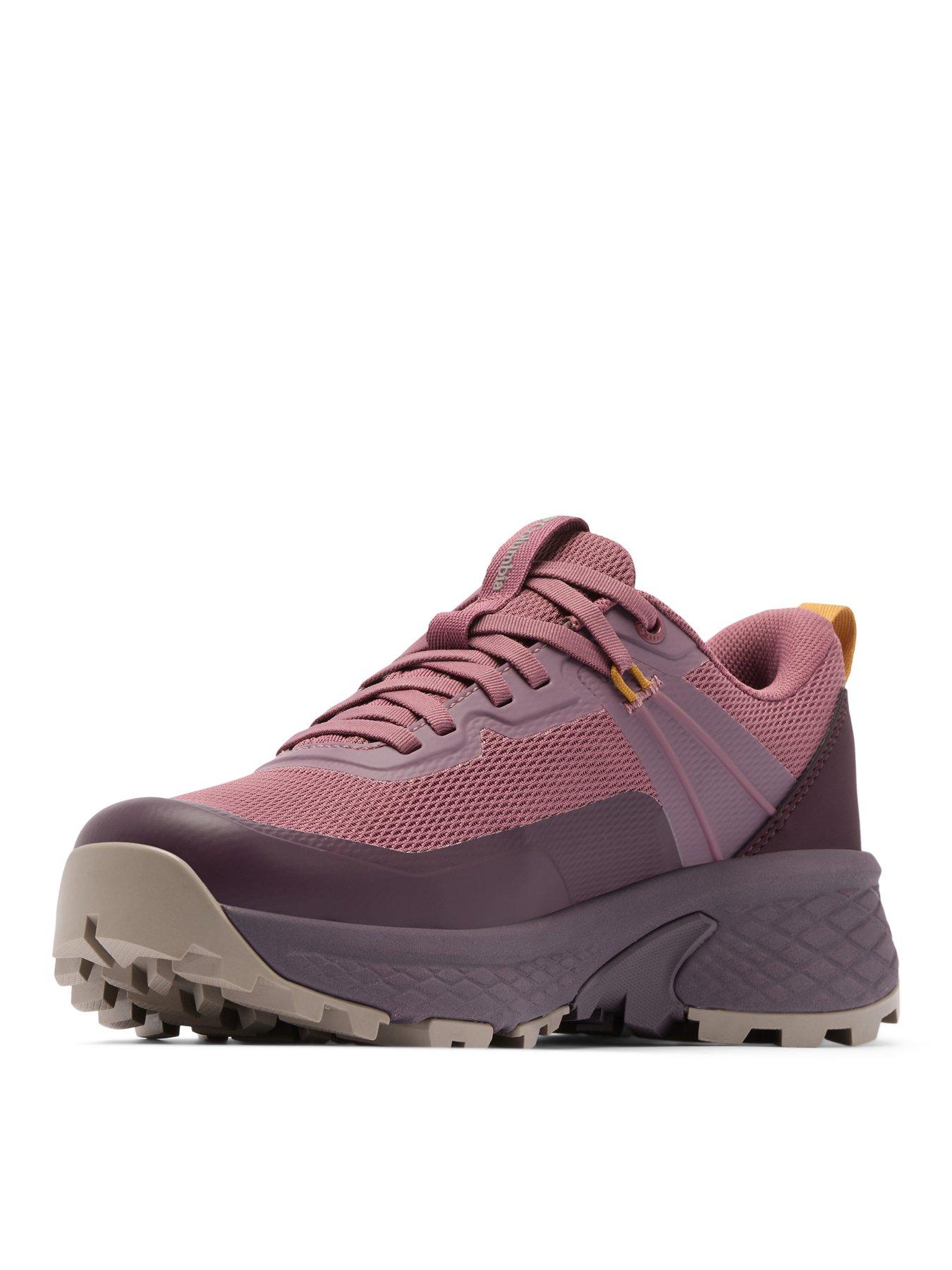 Image 6 of 7 of Columbia Womens Tellurix Peak Waterproof Hiking Shoes - Purple