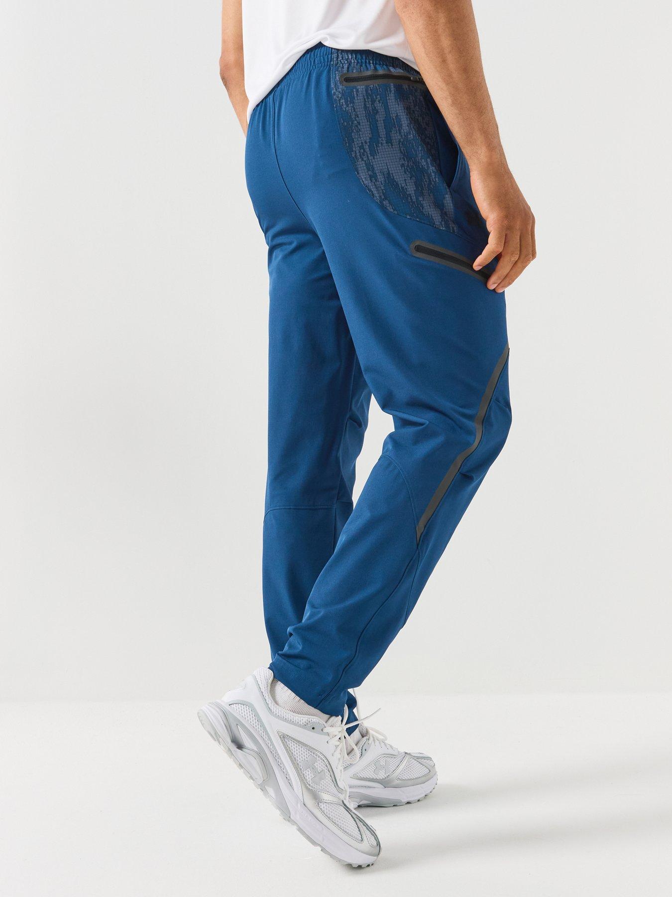Image 2 of 5 of UNDER ARMOUR Mens Training Unstoppable 4-Way Stretch Zip Cargo Pants - Grey