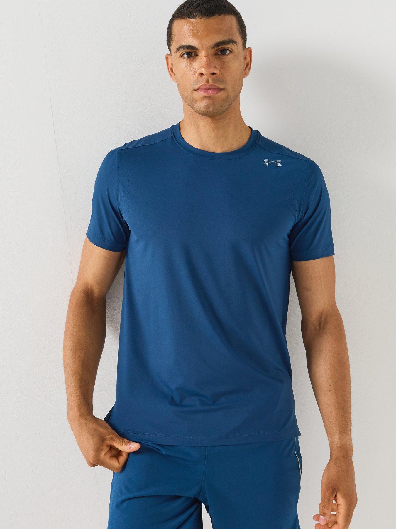 Under Armour Men's Iso-Chill Running Short Sleeve T-Shirt - Navy