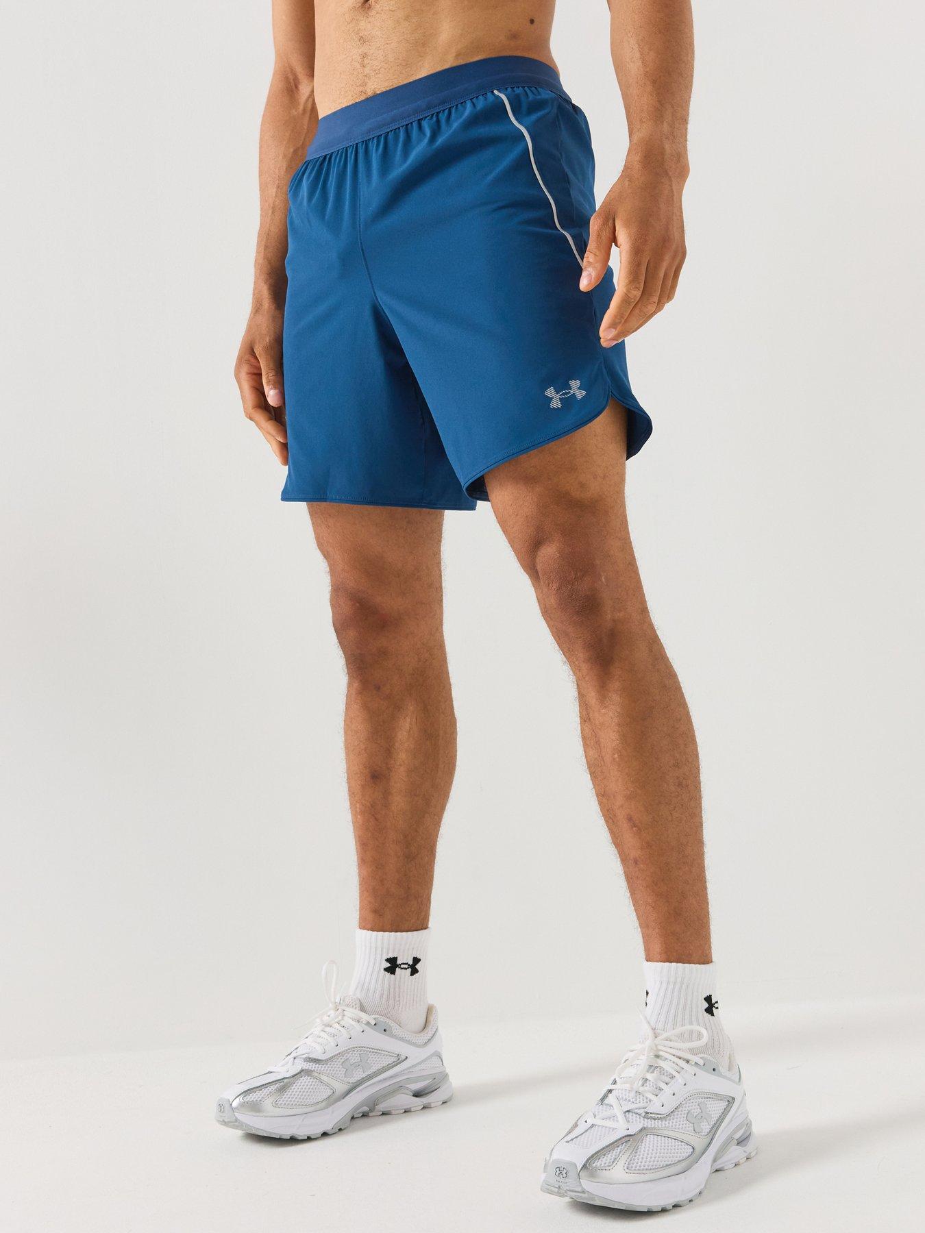 UNDER ARMOUR Men's Running Velociti Pro 7 Inch Shorts - Navy
