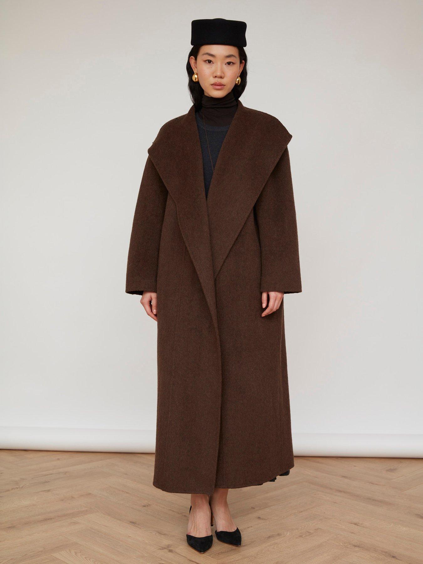Jovonna London Xiomara Coat - Brown