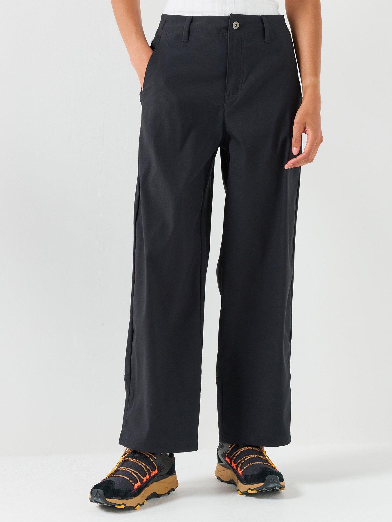 Columbia Womens Roc Tech Wide Leg Pants - Black