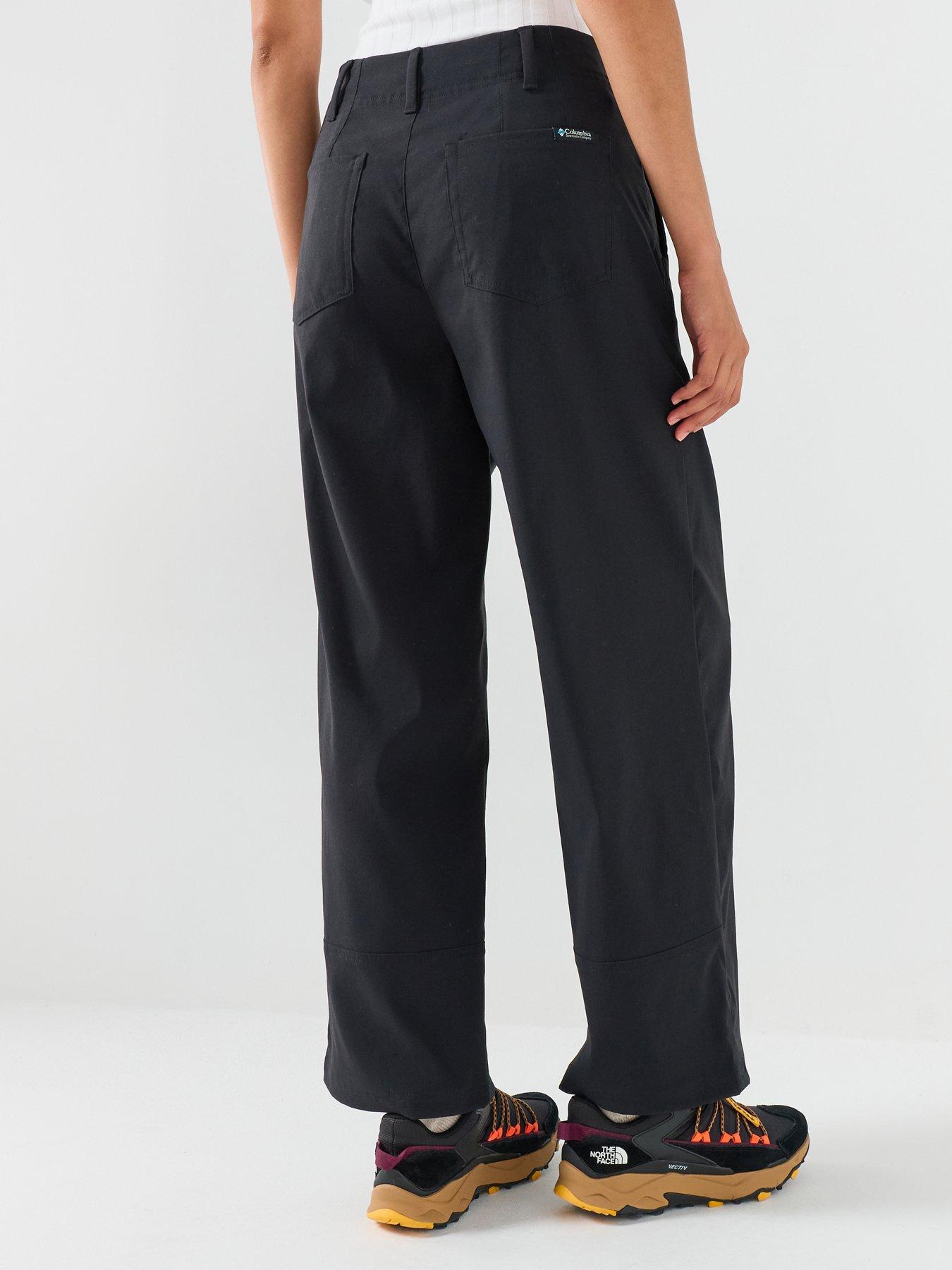Image 2 of 5 of Columbia Womens Roc Tech Wide Leg Pants - Black