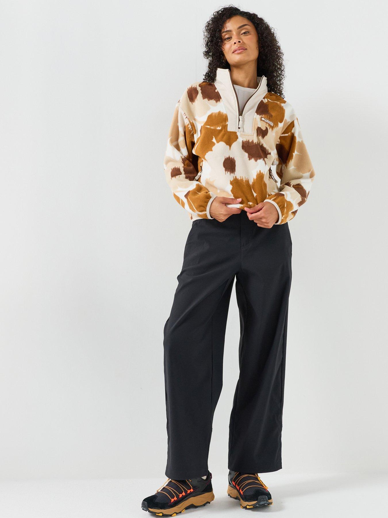 Image 5 of 5 of Columbia Womens Roc Tech Wide Leg Pants - Black