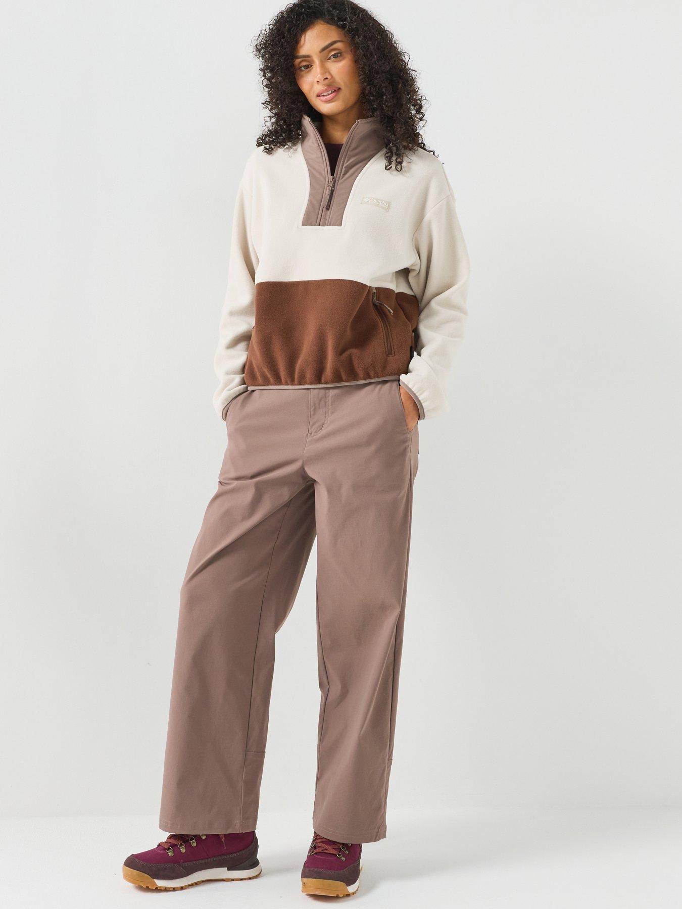 Image 3 of 5 of Columbia Womens Roc Tech Wide Leg Pants - Brown