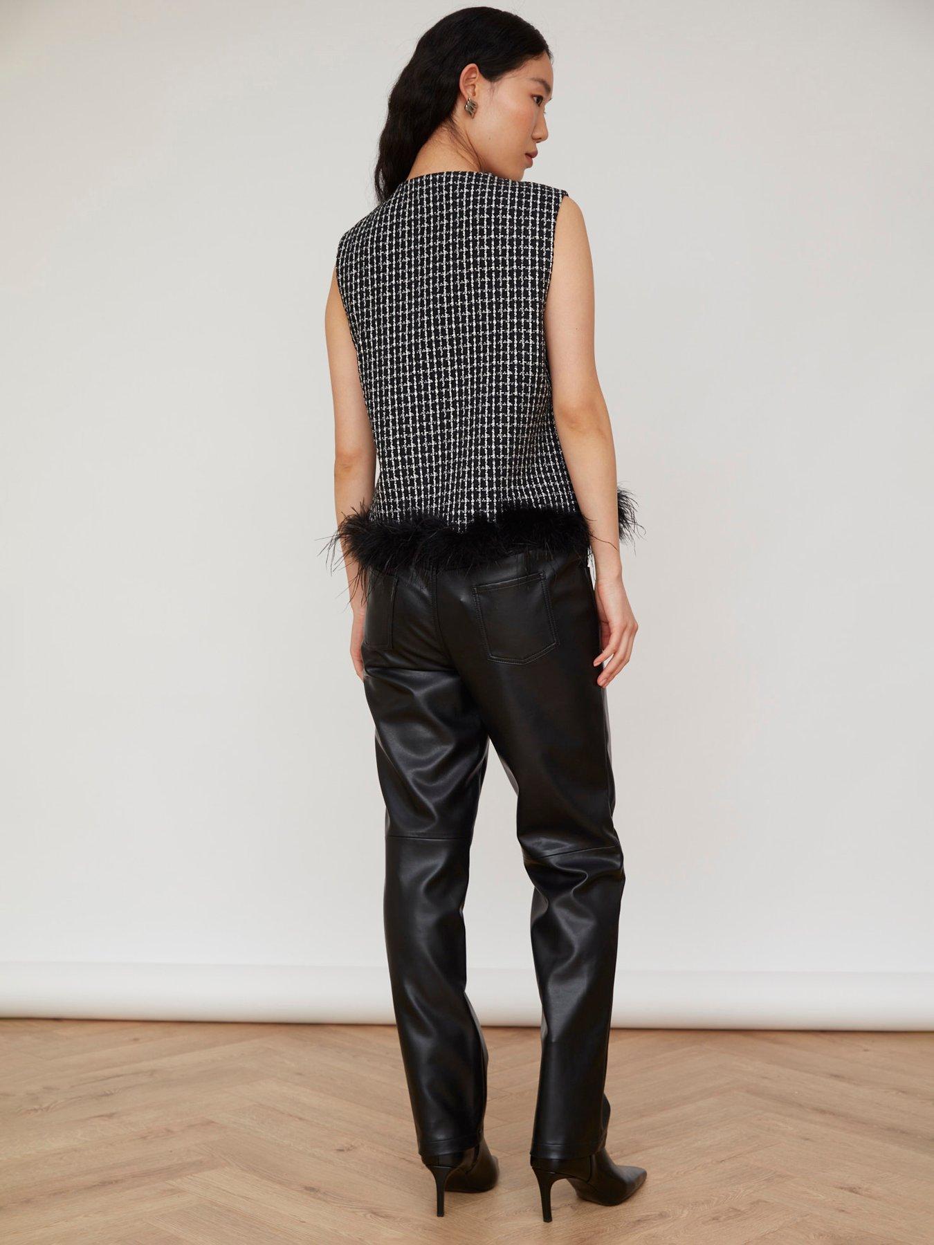 Image 2 of 6 of Jovonna London Daphne Vest - Black
