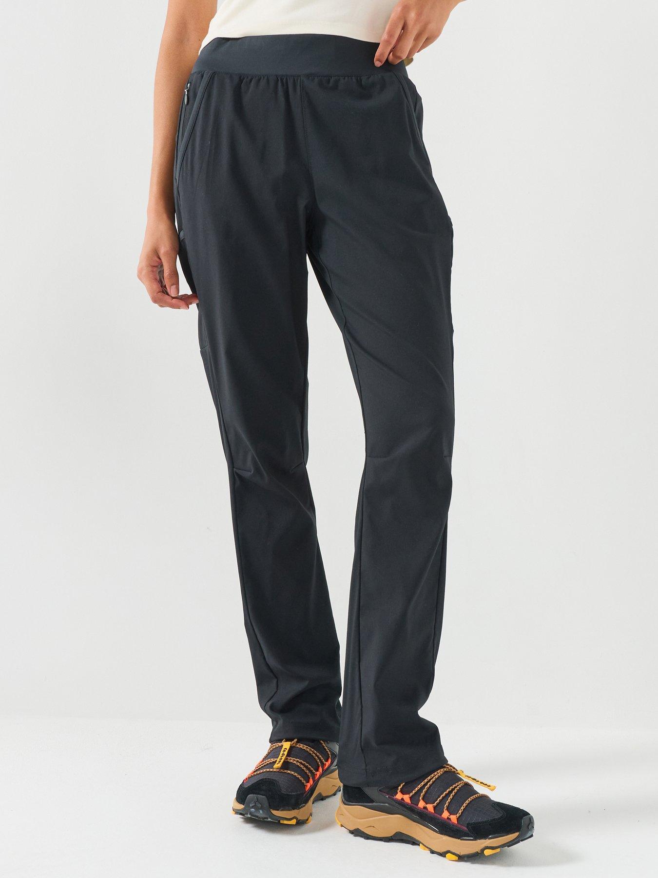 Columbia Womens Leslie Falls Pull-On Trousers - Black