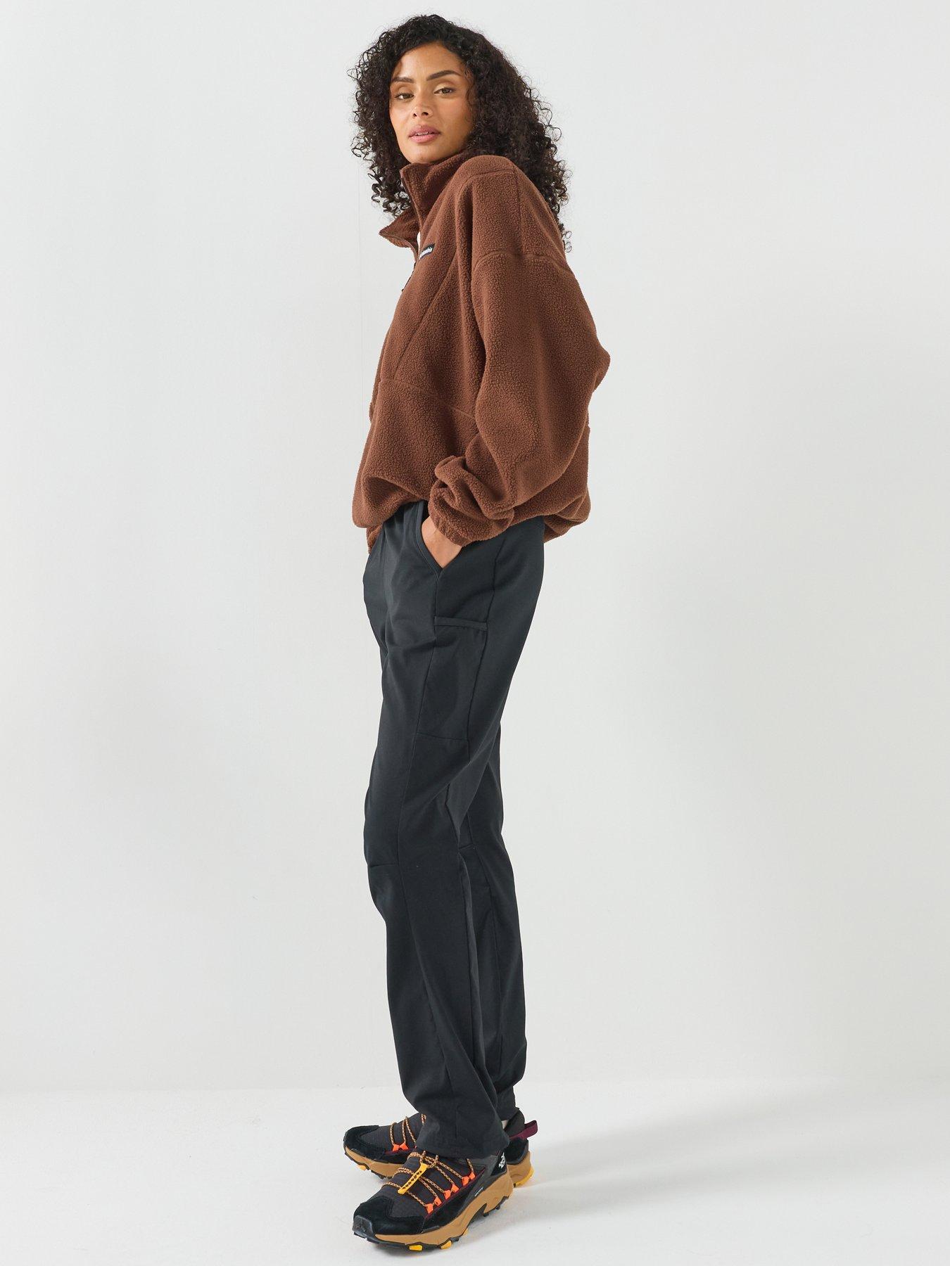 Image 6 of 6 of Columbia Womens Leslie Falls Pull-On Trousers - Black