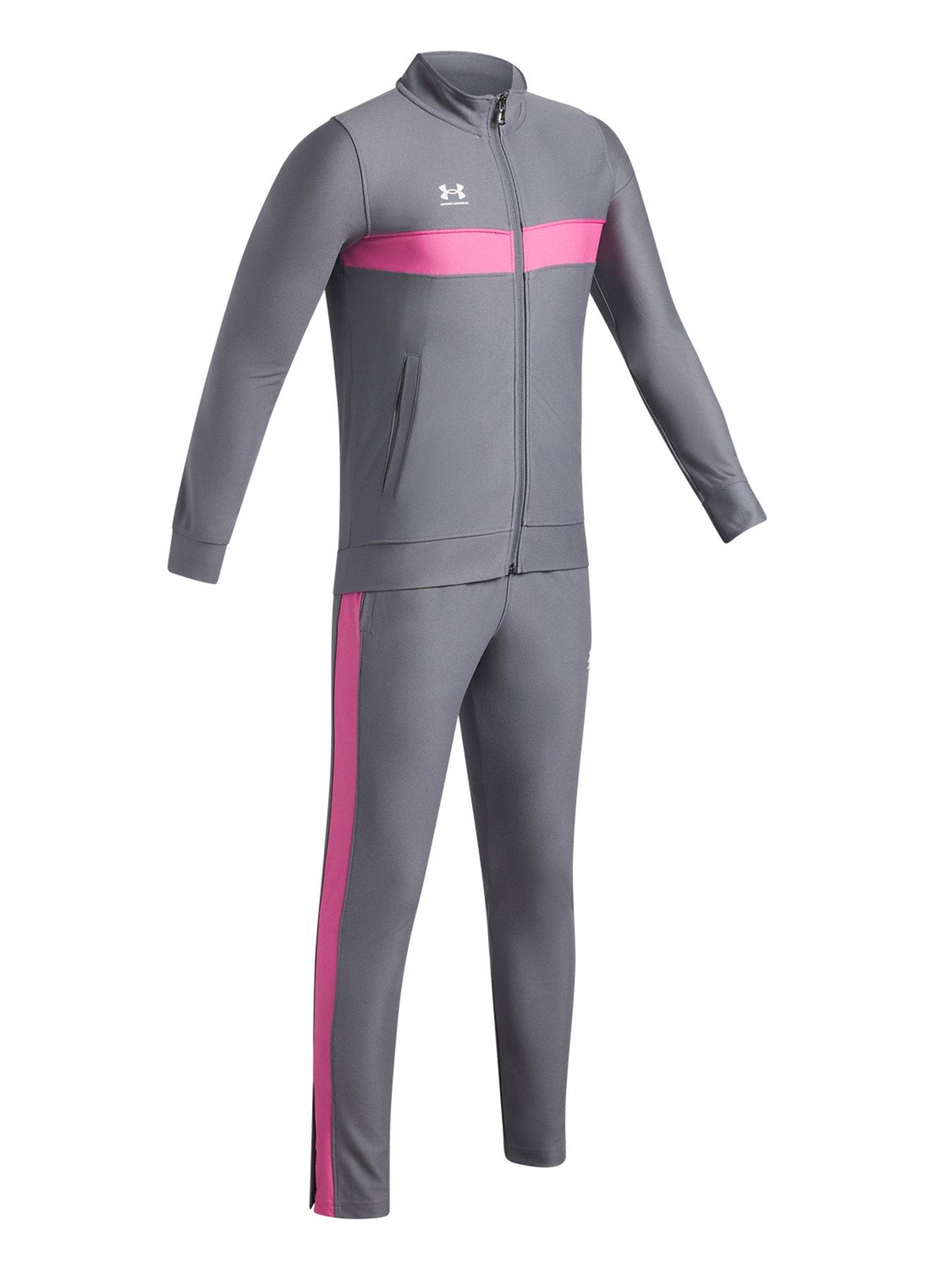 Image 3 of 3 of UNDER ARMOUR Junior Boys' Challenger Tracksuit - Grey