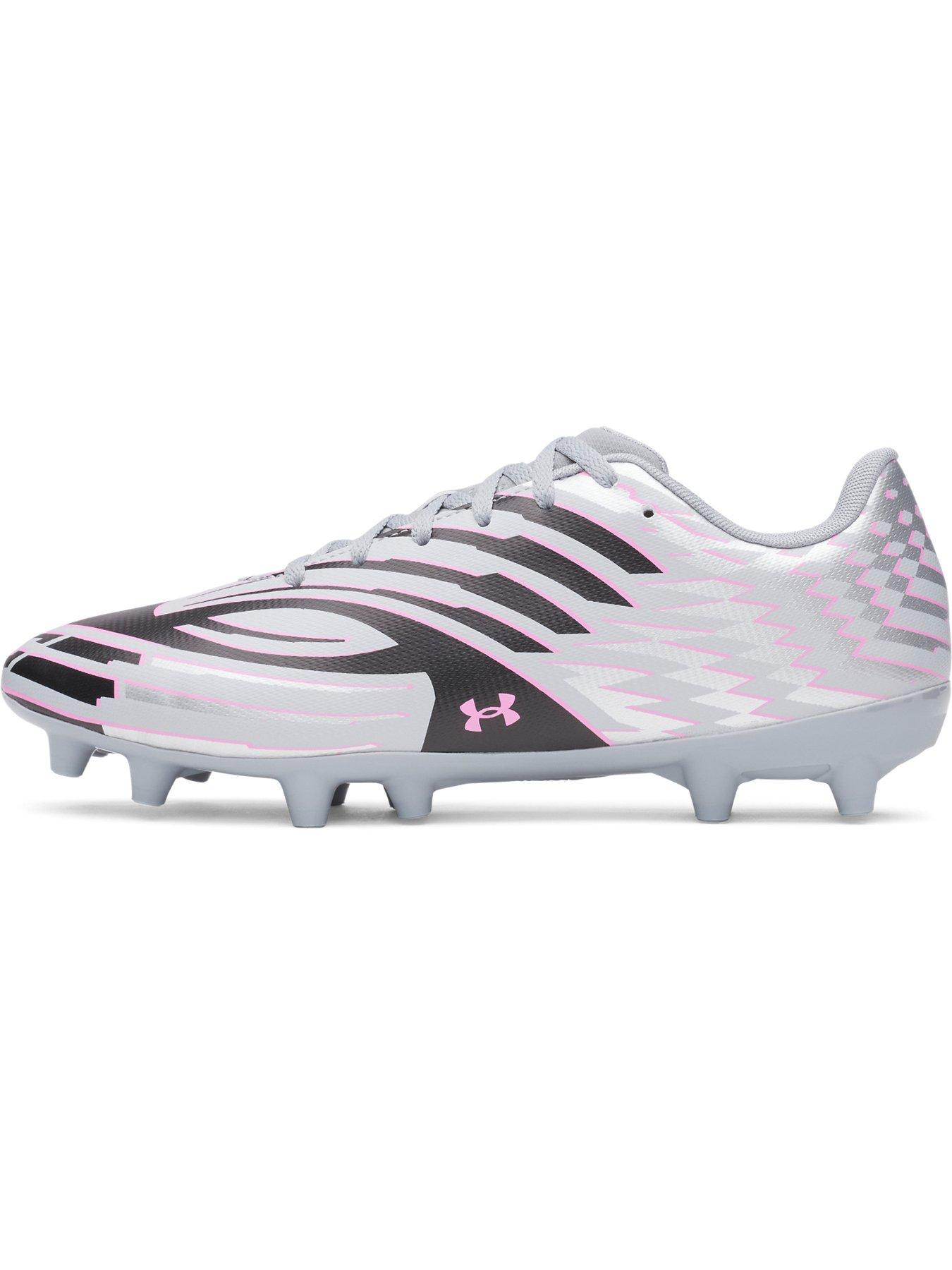 Image 5 of 5 of UNDER ARMOUR Mens Shadow Club 4 Firm Ground Football Boot - Grey