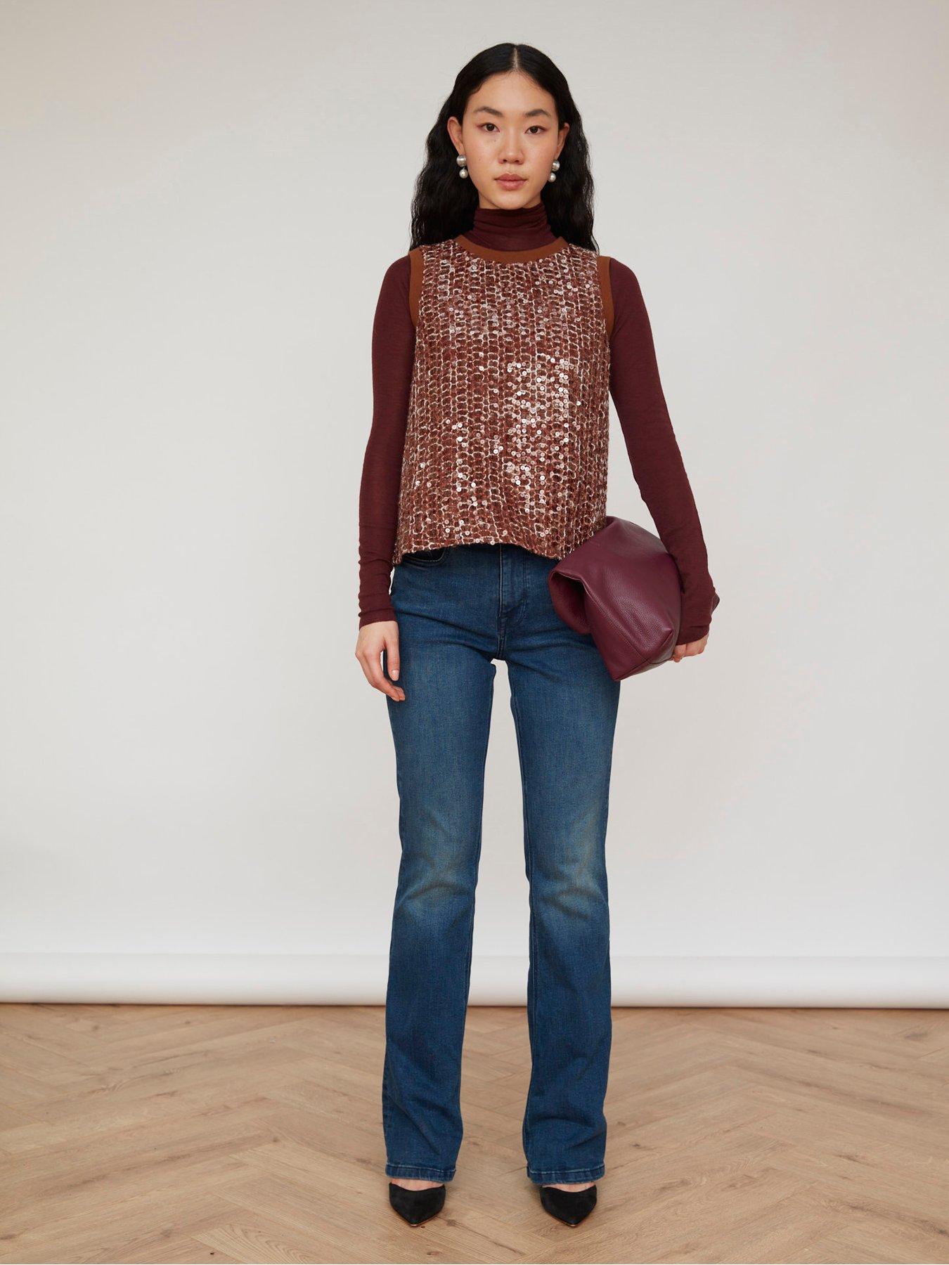 Jovonna London Quinn Top - Brown