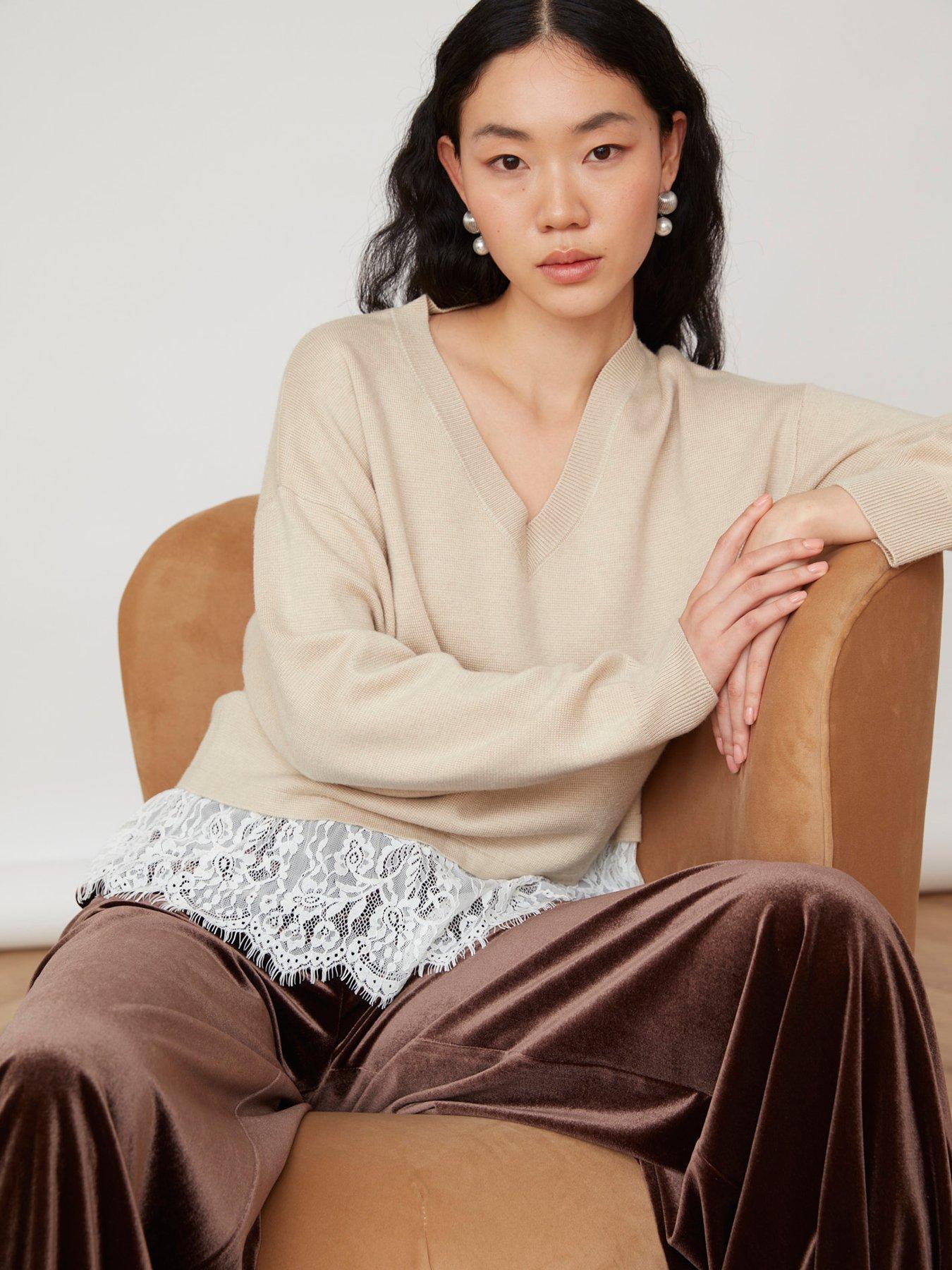 Image 2 of 5 of Jovonna London Keziah Trousers - Brown