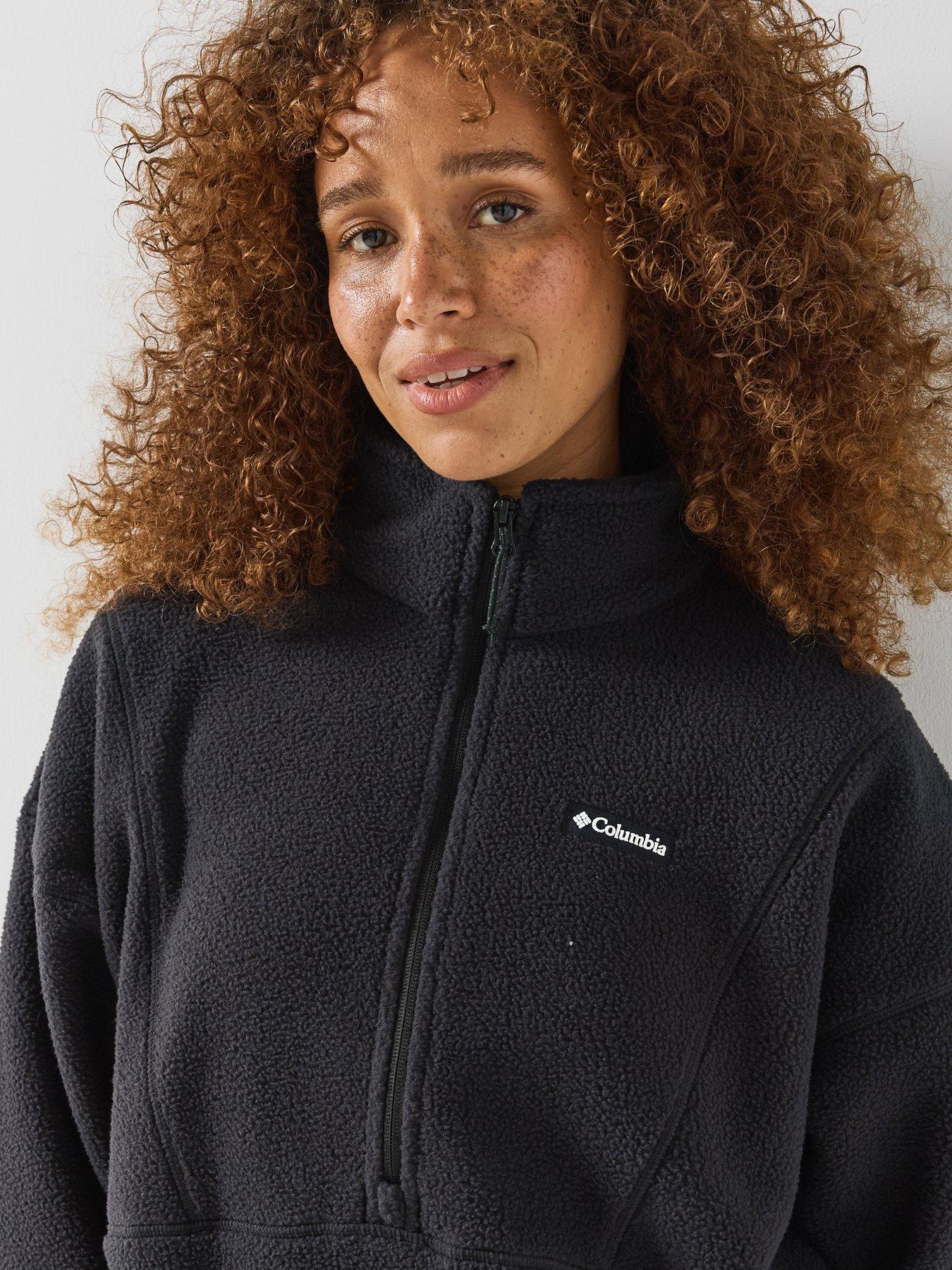 Image 4 of 4 of Columbia Womens Timber Meadow 1/2 Zip Fleece - Black