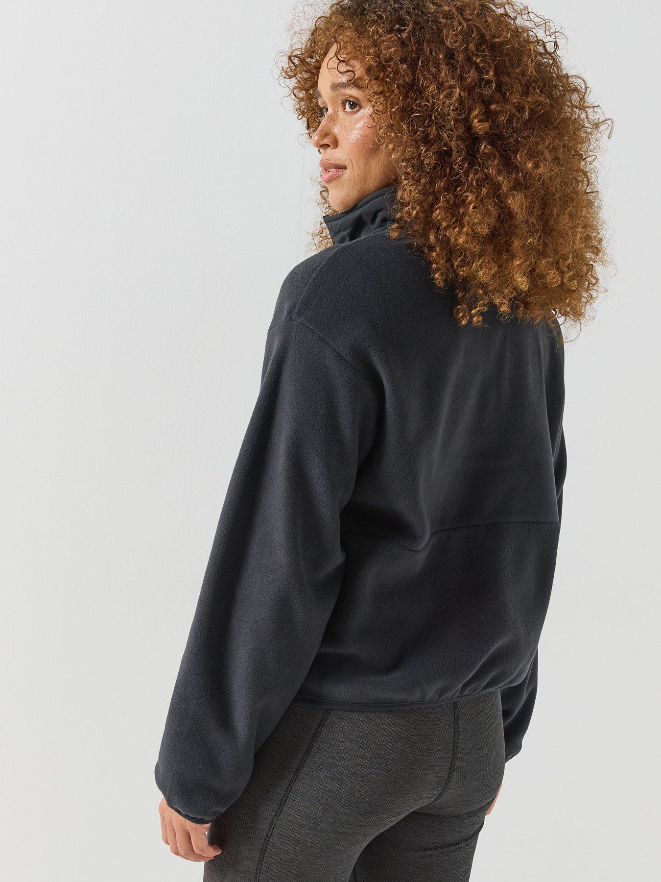 Image 2 of 6 of Columbia Womens Sequoia Grove Ii 1/2 Zip Fleece - Black