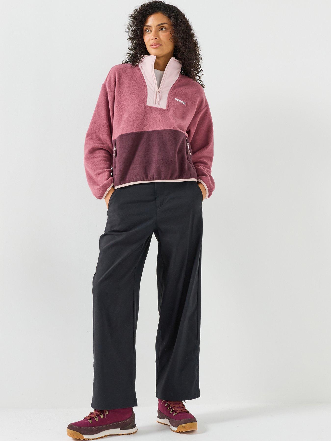 Image 3 of 5 of Columbia Womens Sequoia Grove II 1/2 Zip Fleece - Purple