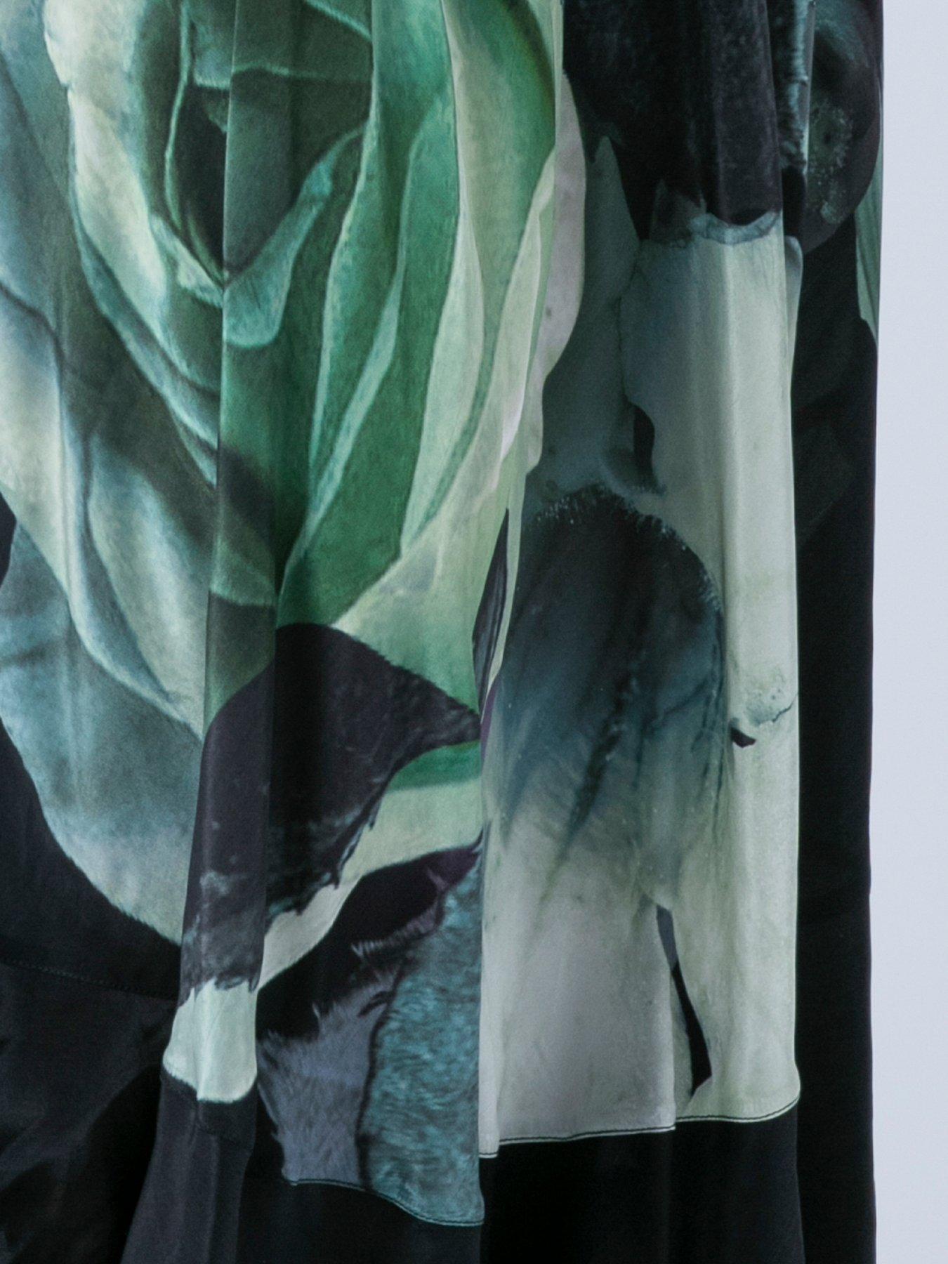 Image 5 of 7 of Religion Floral Print Valeria Maxi Dress - Green