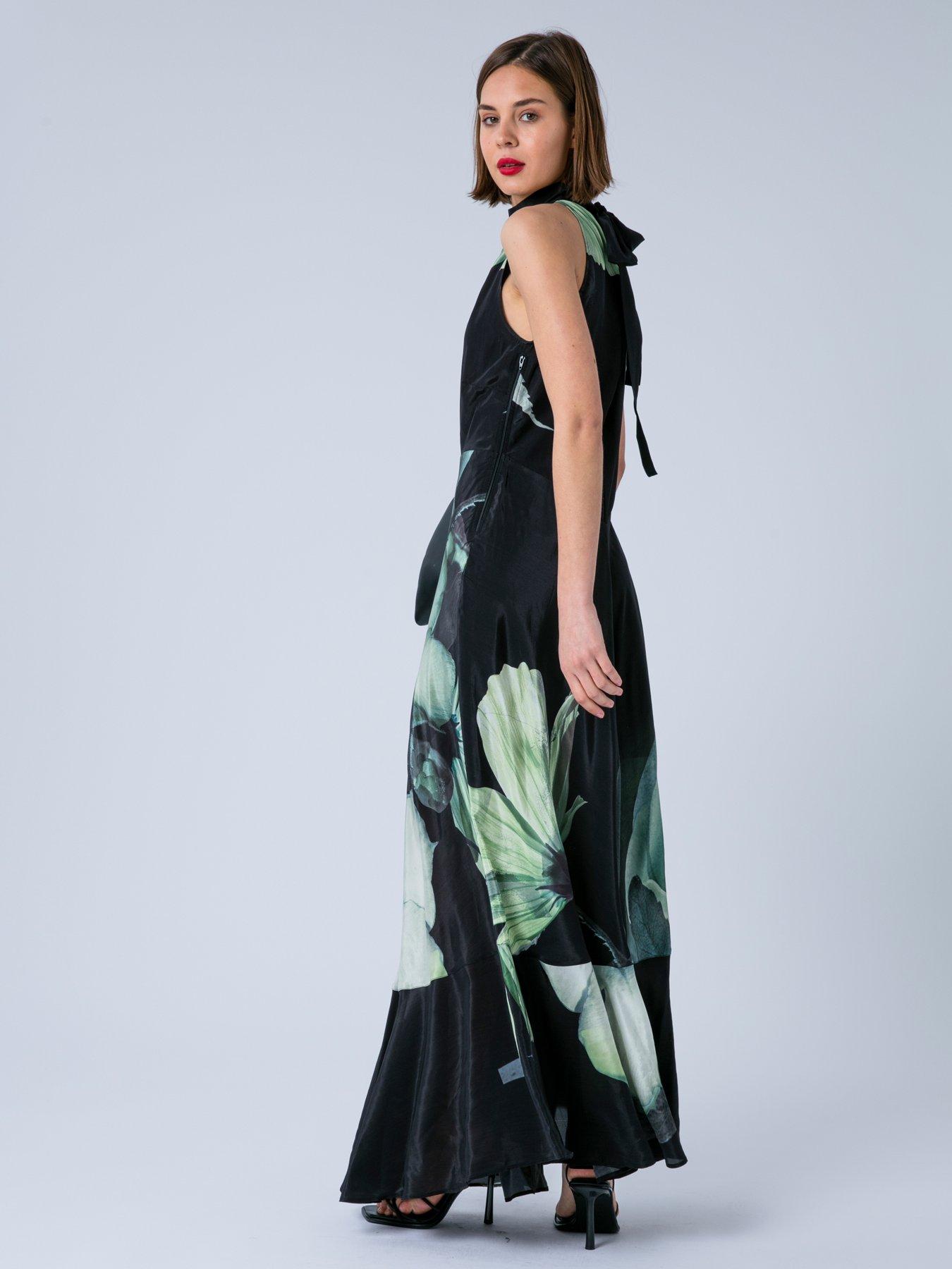 Image 7 of 7 of Religion Floral Print Valeria Maxi Dress - Green