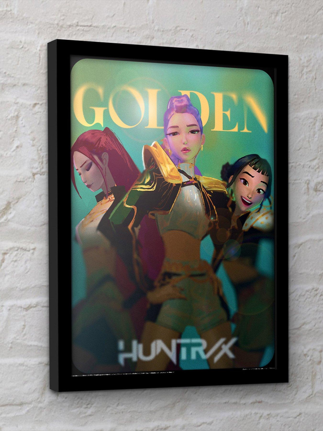 Image 1 of 3 of K-Pop Demon Hunters K-pop Demon Hunters (golden) Collector Print
