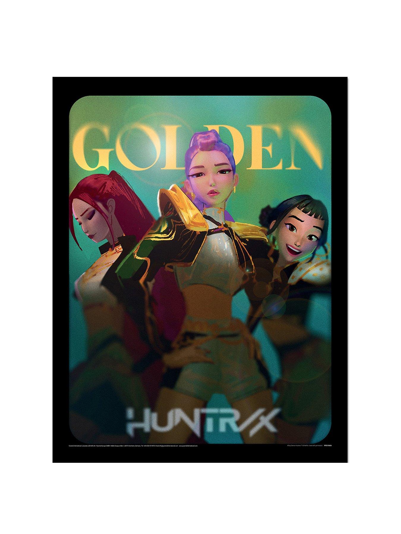 Image 2 of 3 of K-Pop Demon Hunters K-pop Demon Hunters (golden) Collector Print