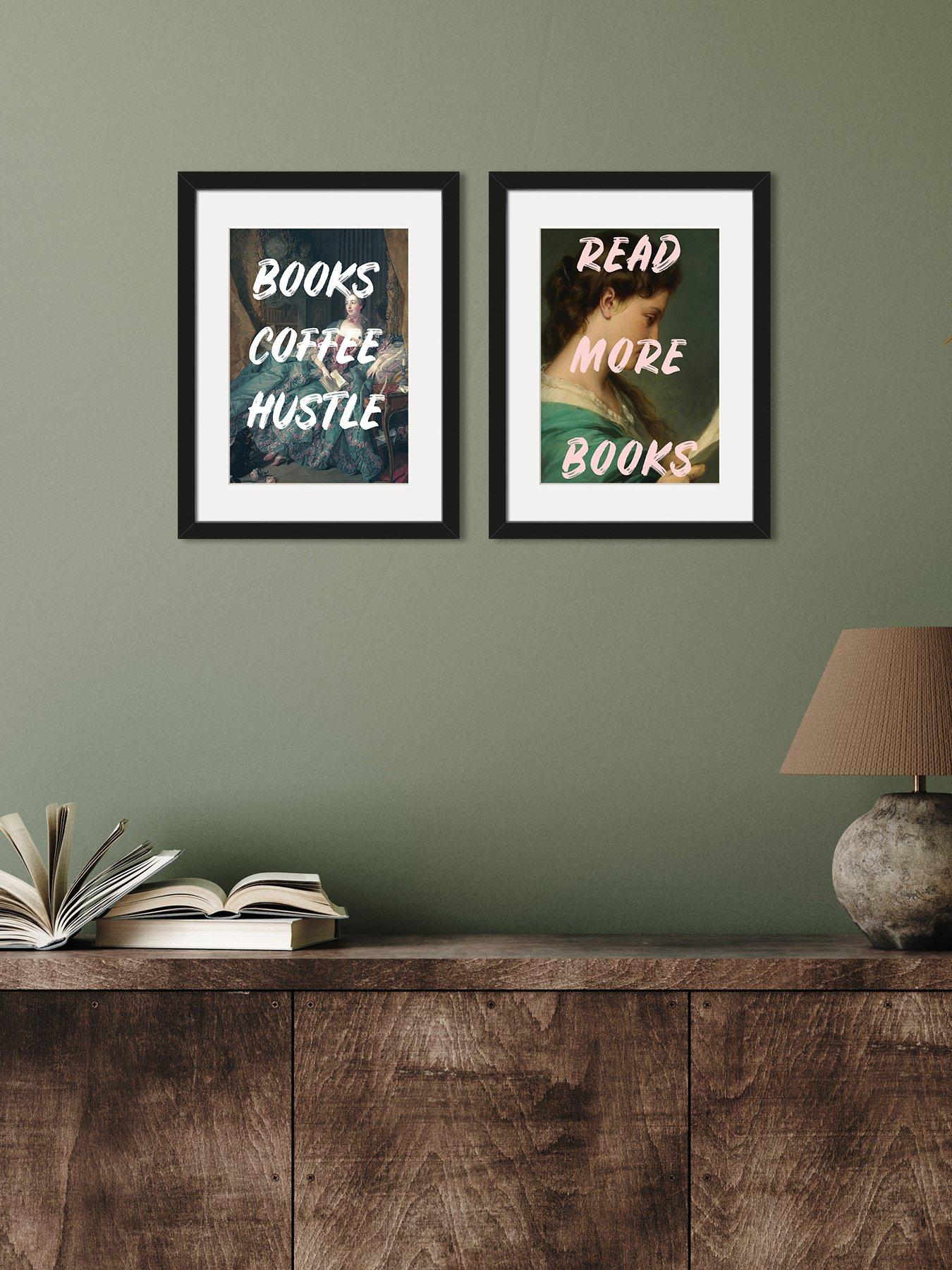 The Art Group The Reading Ritual' Set Of 2 Framed Art 30X40Cms in Multi