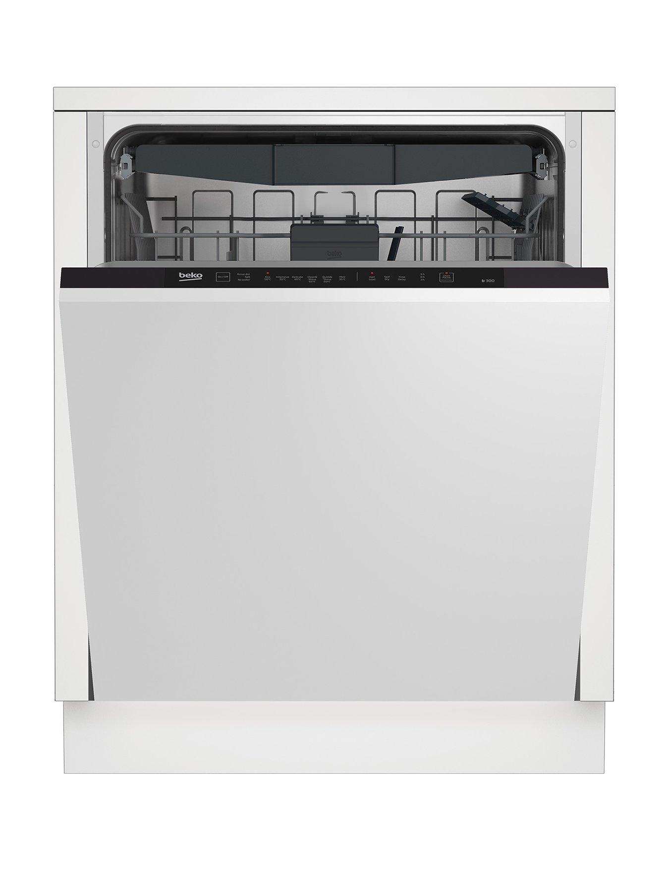 Image 1 of 7 of Beko b300 BDIN16540 Integrated Full Size Dishwasher with SelfDry