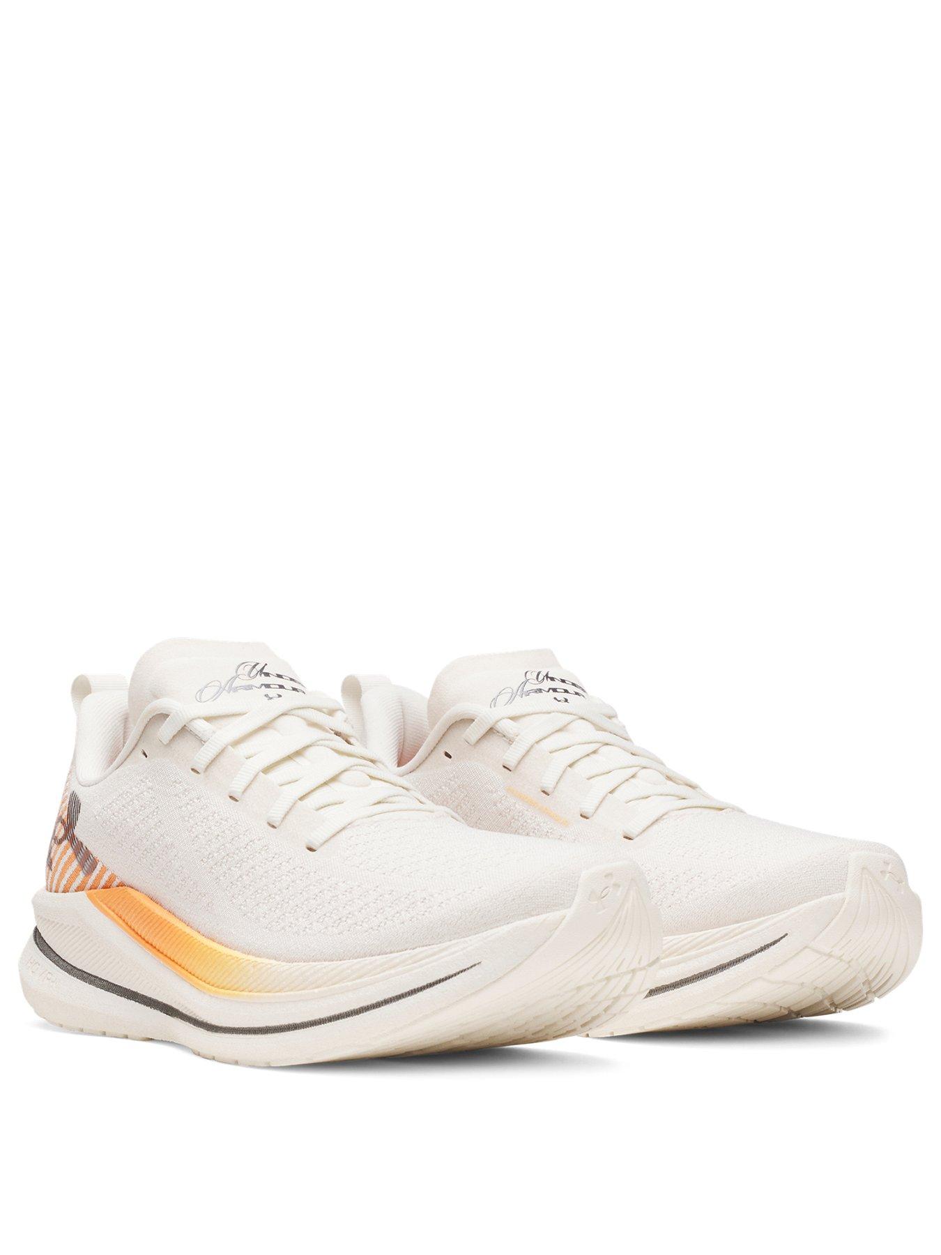 Image 2 of 5 of UNDER ARMOUR Womens Velociti Speed Running Trainers - Beige