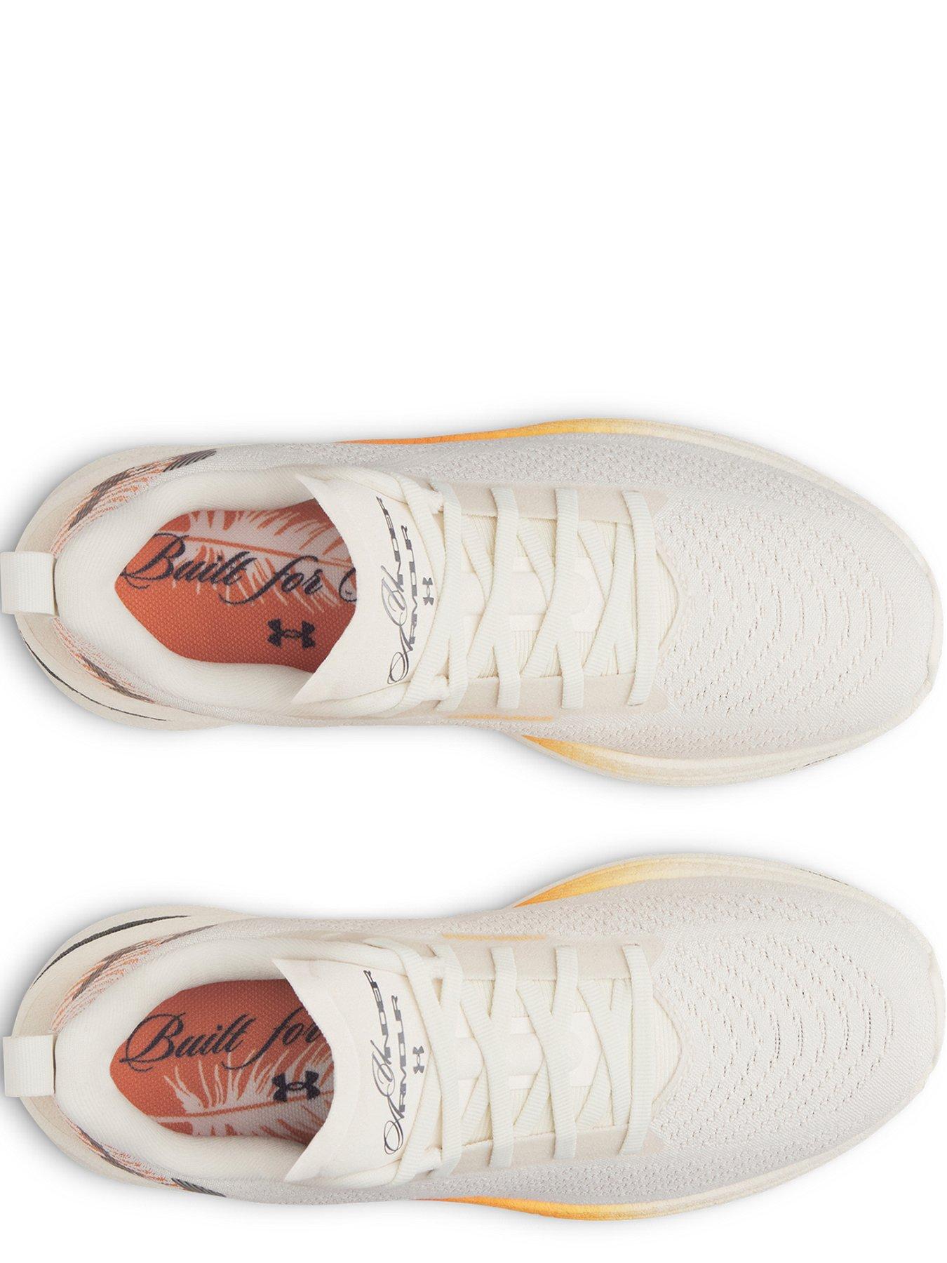 Image 3 of 5 of UNDER ARMOUR Womens Velociti Speed Running Trainers - Beige