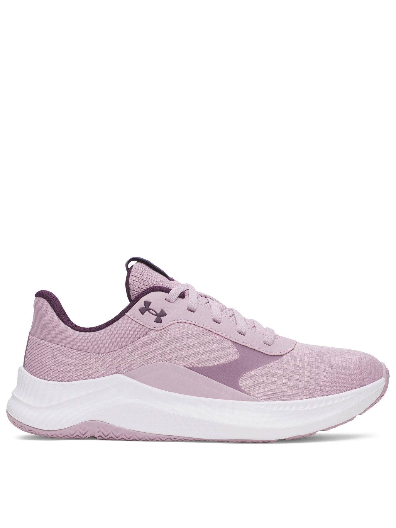 Under Armour Womens Aurora Breathable Mesh Charged+ Cushioning Trainers - Pink