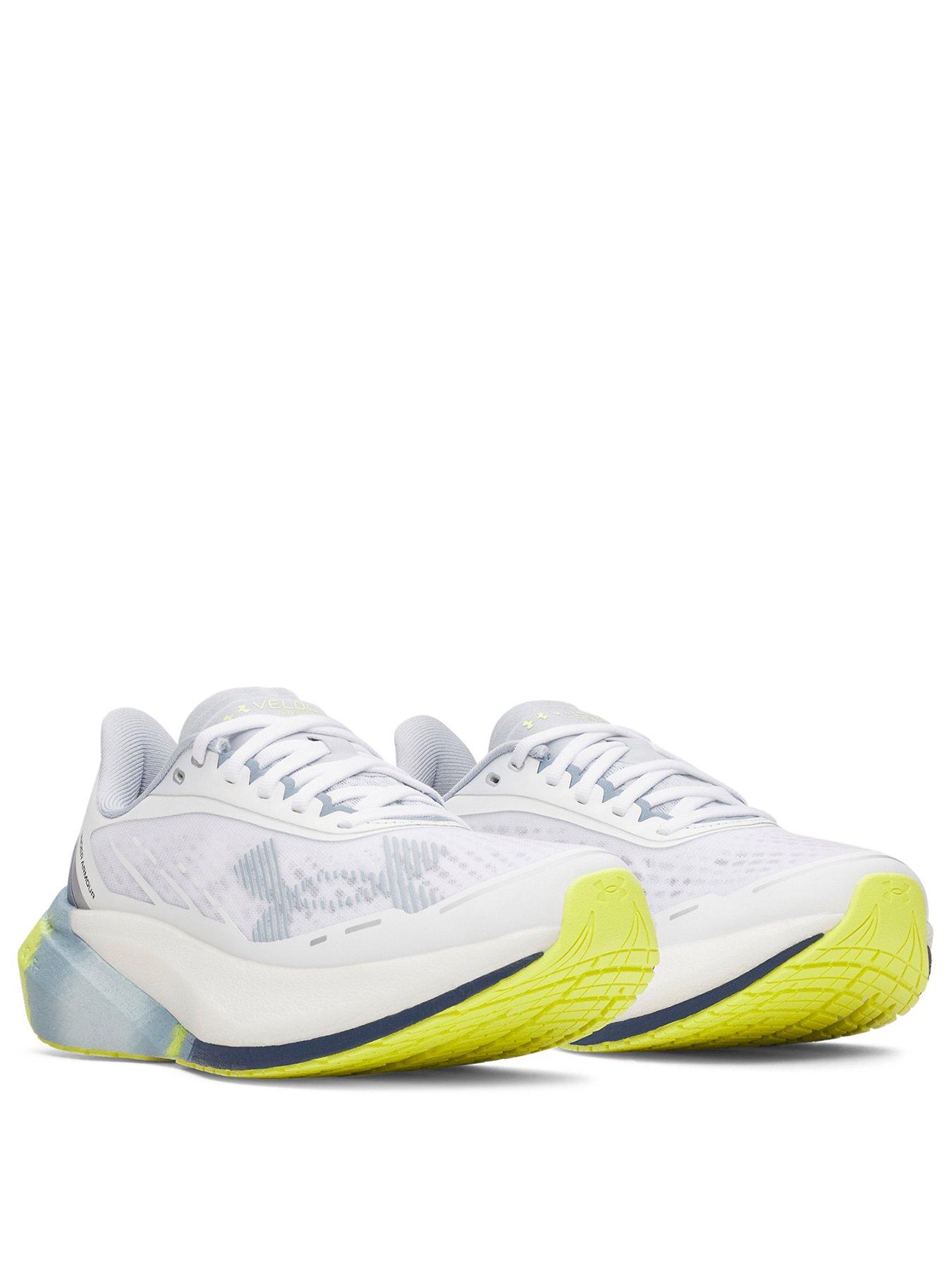 Image 2 of 6 of UNDER ARMOUR Womens Running Velociti Distance Trainer - White