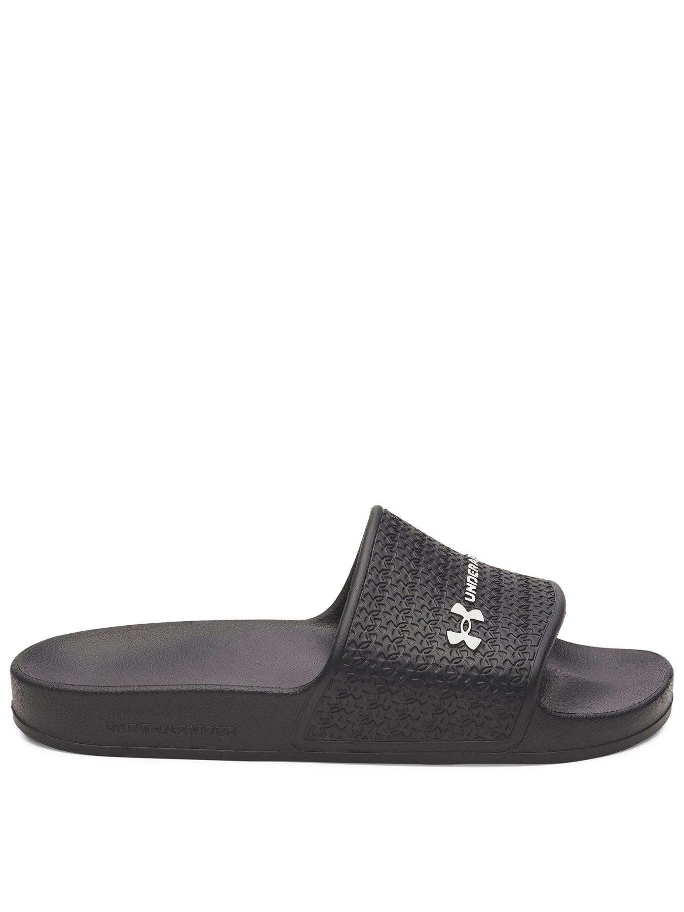 UNDER ARMOUR Womens ARMR Shower Sliders - Black