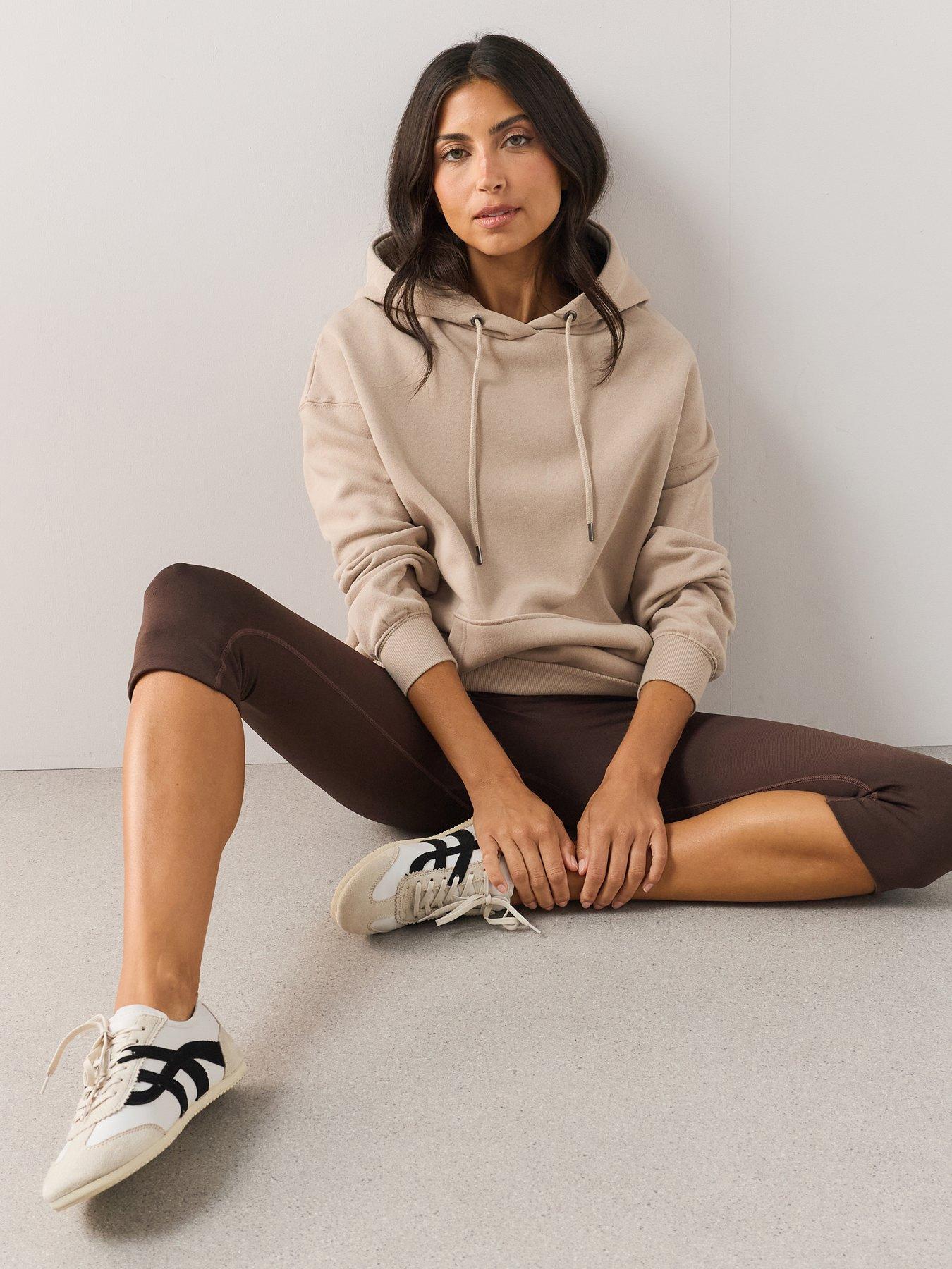 The Very Collection Relaxed Hoodie - Taupe
